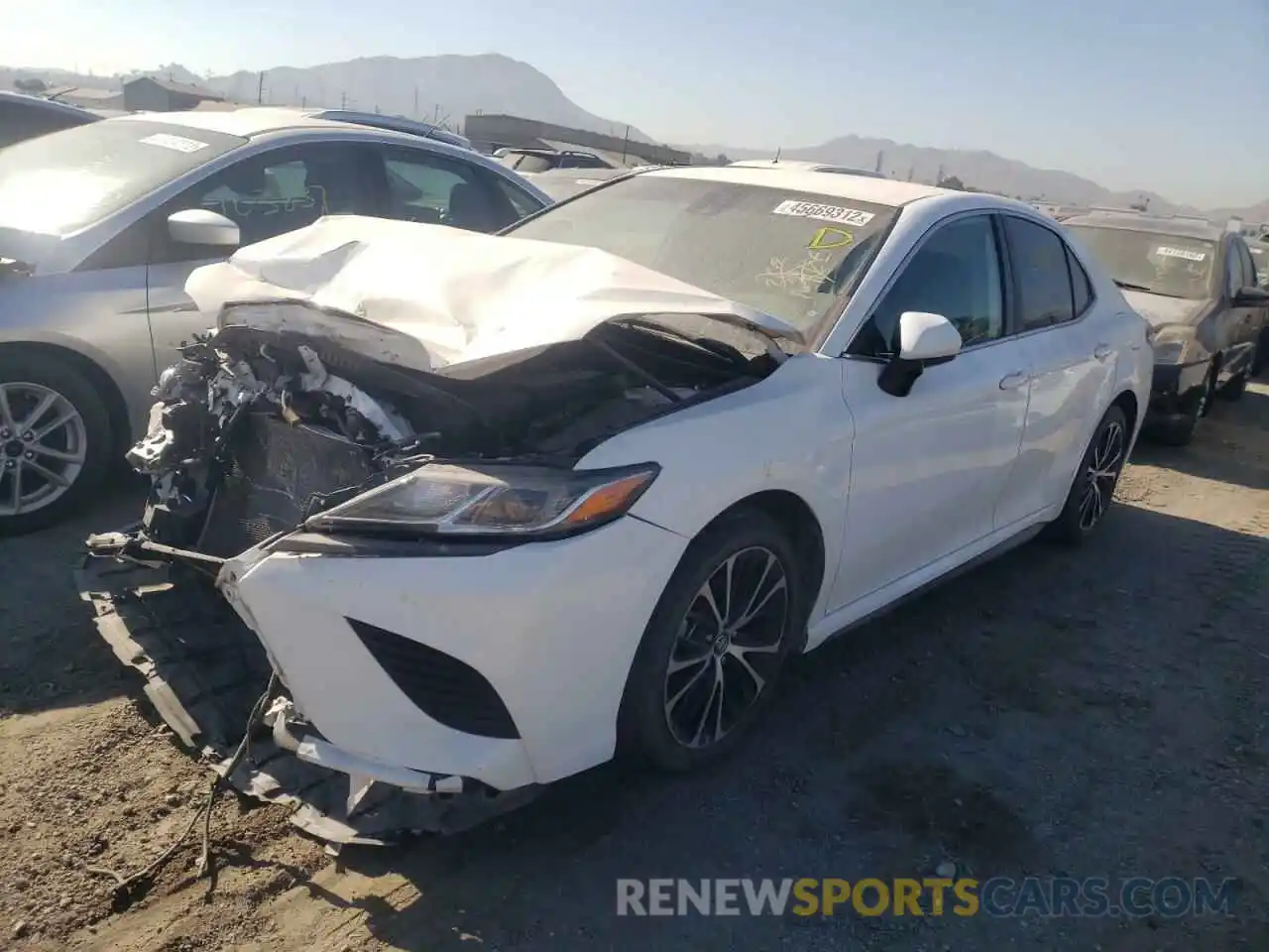 2 Photograph of a damaged car 4T1G11AK3LU327146 TOYOTA CAMRY 2020