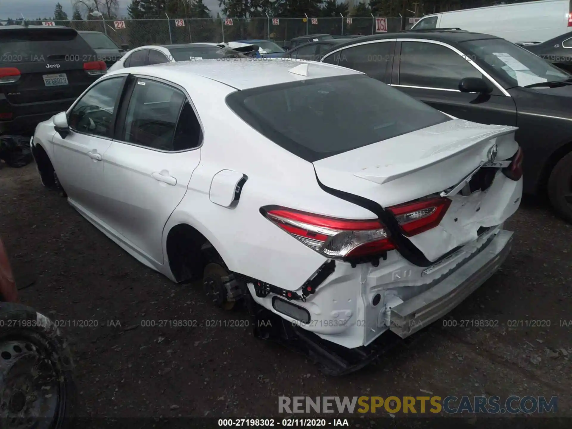 3 Photograph of a damaged car 4T1G11AK3LU328040 TOYOTA CAMRY 2020