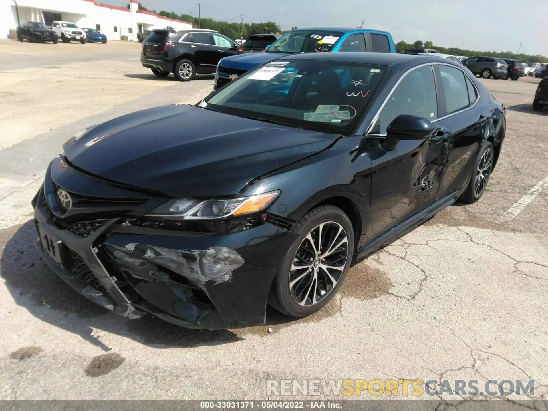 2 Photograph of a damaged car 4T1G11AK3LU328314 TOYOTA CAMRY 2020