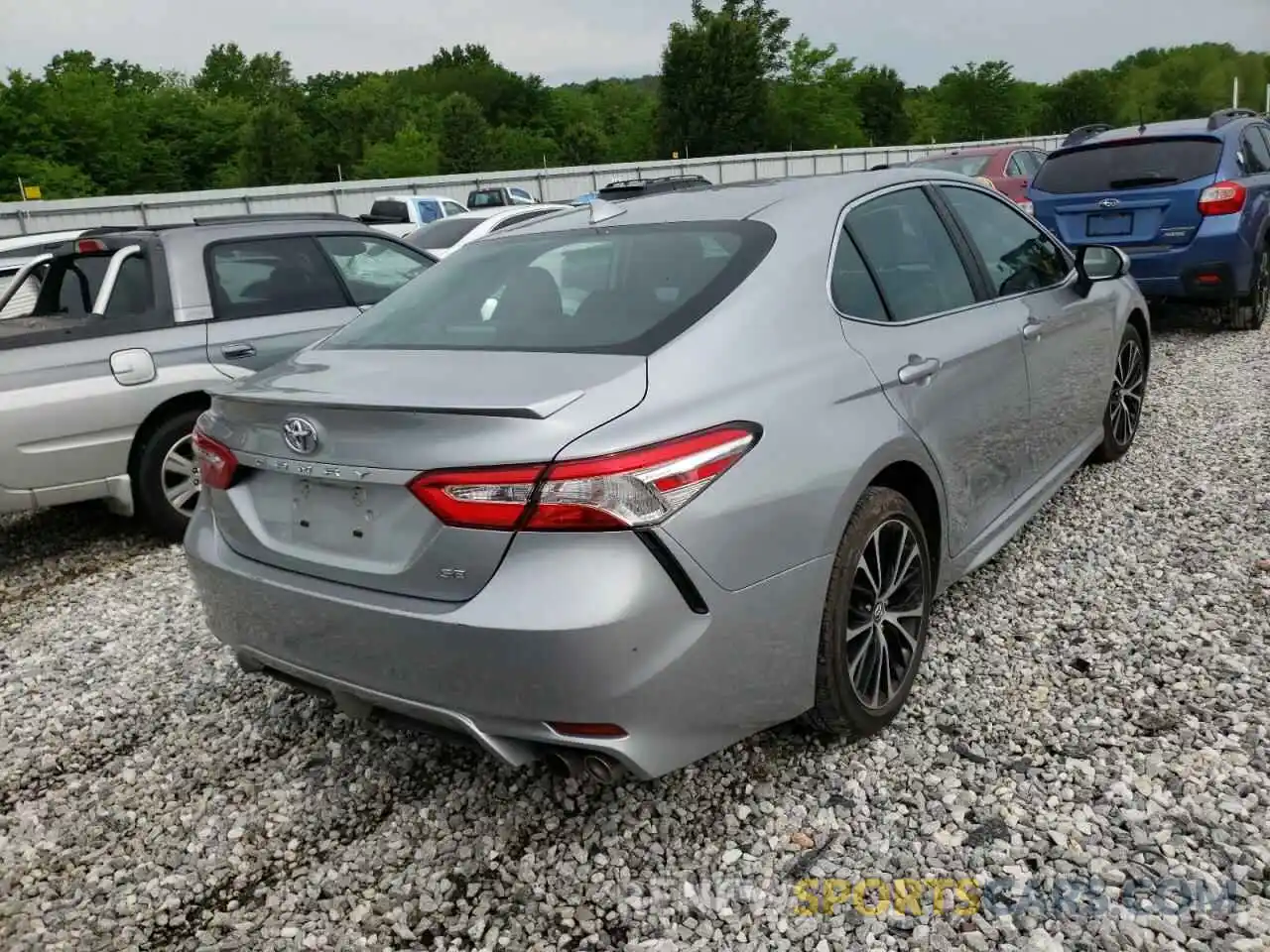 4 Photograph of a damaged car 4T1G11AK3LU332430 TOYOTA CAMRY 2020