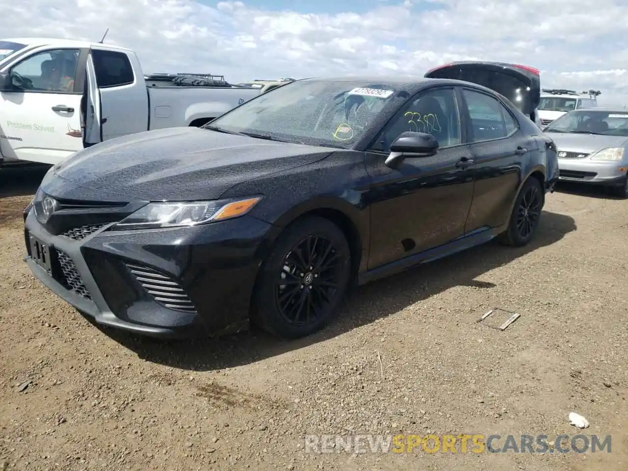 2 Photograph of a damaged car 4T1G11AK3LU333643 TOYOTA CAMRY 2020