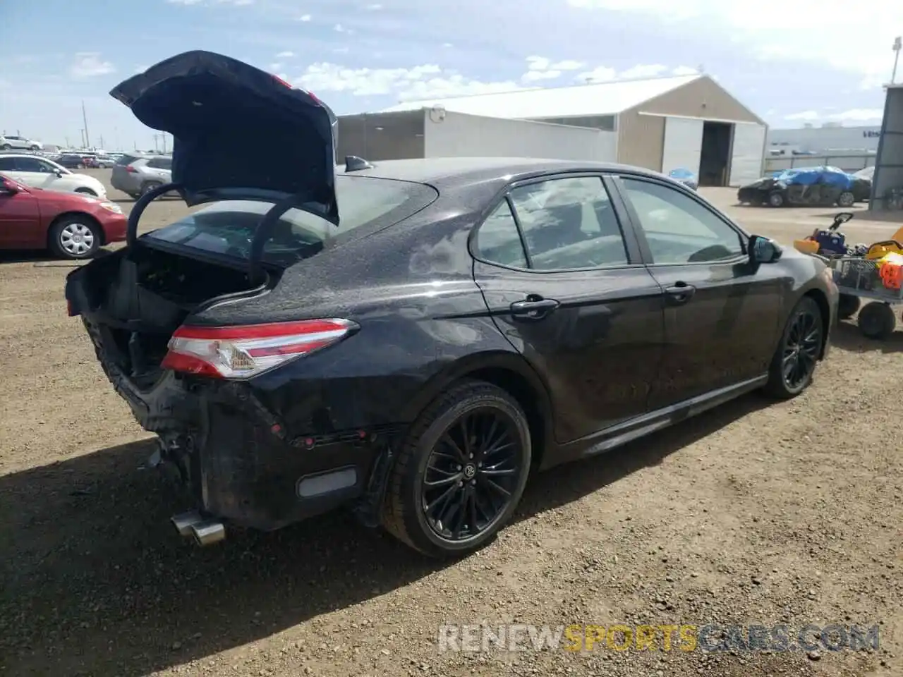 4 Photograph of a damaged car 4T1G11AK3LU333643 TOYOTA CAMRY 2020