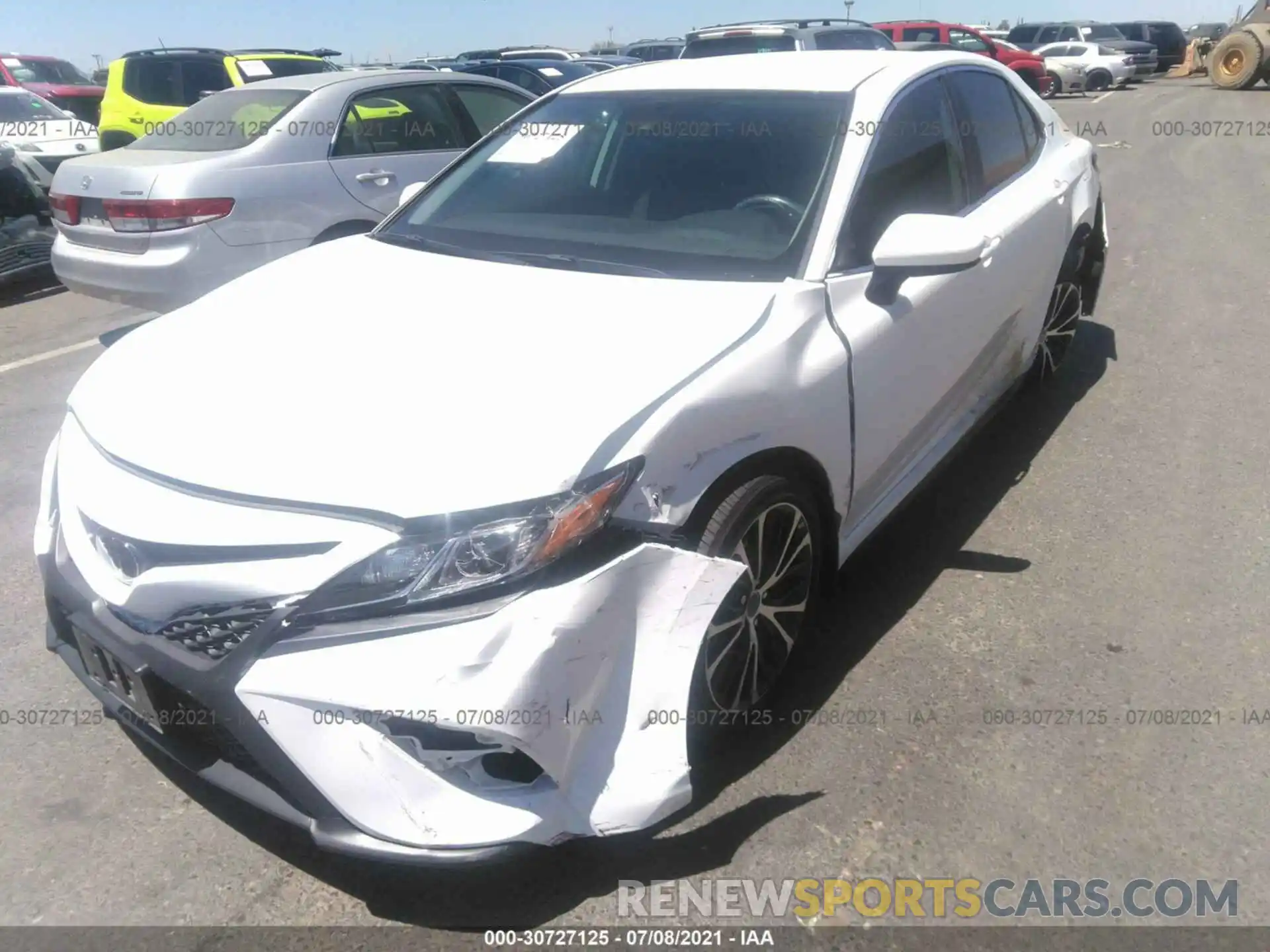 2 Photograph of a damaged car 4T1G11AK3LU335232 TOYOTA CAMRY 2020