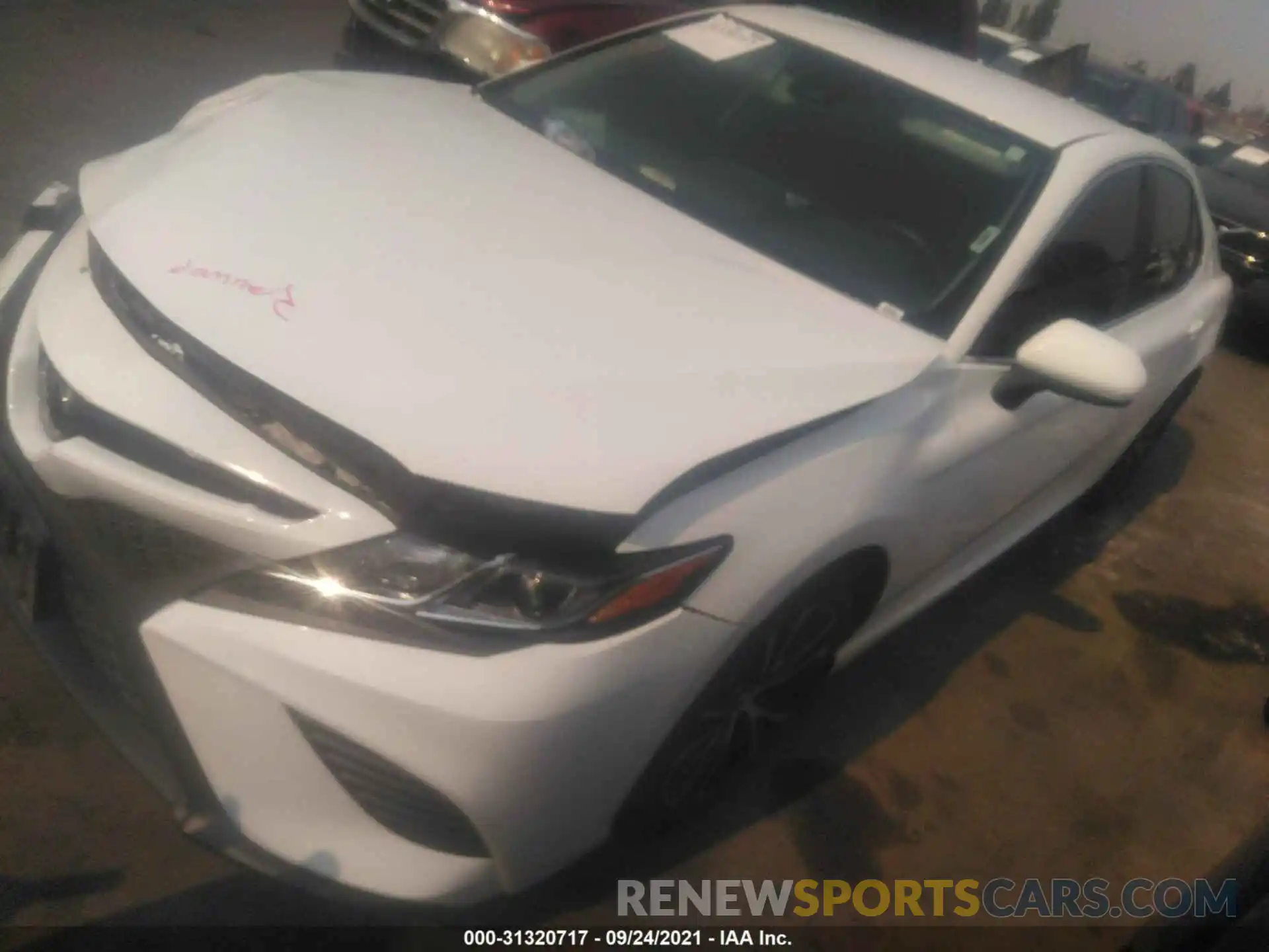 2 Photograph of a damaged car 4T1G11AK3LU335778 TOYOTA CAMRY 2020