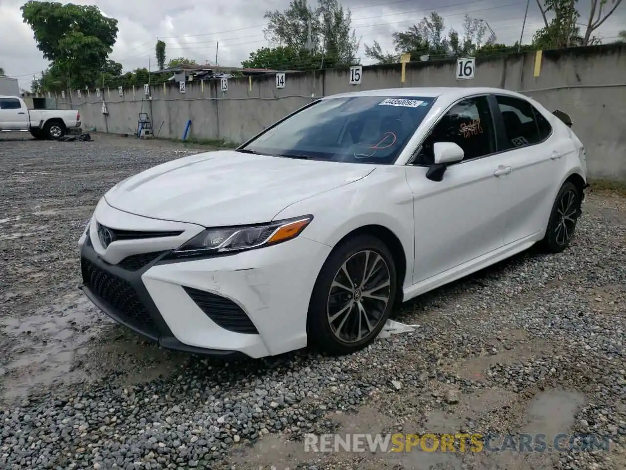 2 Photograph of a damaged car 4T1G11AK3LU339457 TOYOTA CAMRY 2020