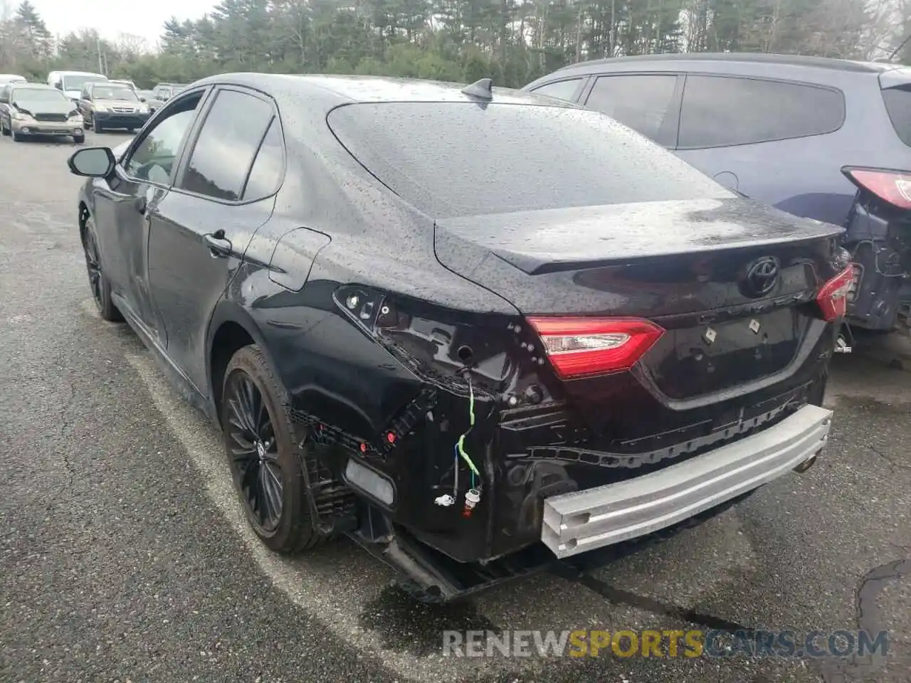 3 Photograph of a damaged car 4T1G11AK3LU341810 TOYOTA CAMRY 2020