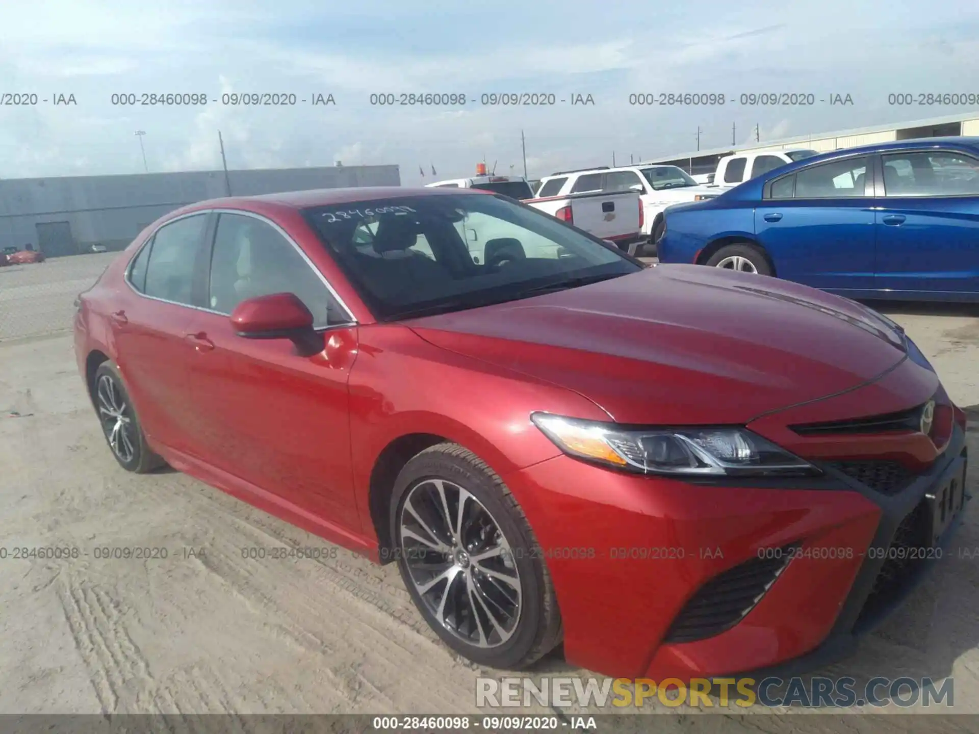 1 Photograph of a damaged car 4T1G11AK3LU344545 TOYOTA CAMRY 2020