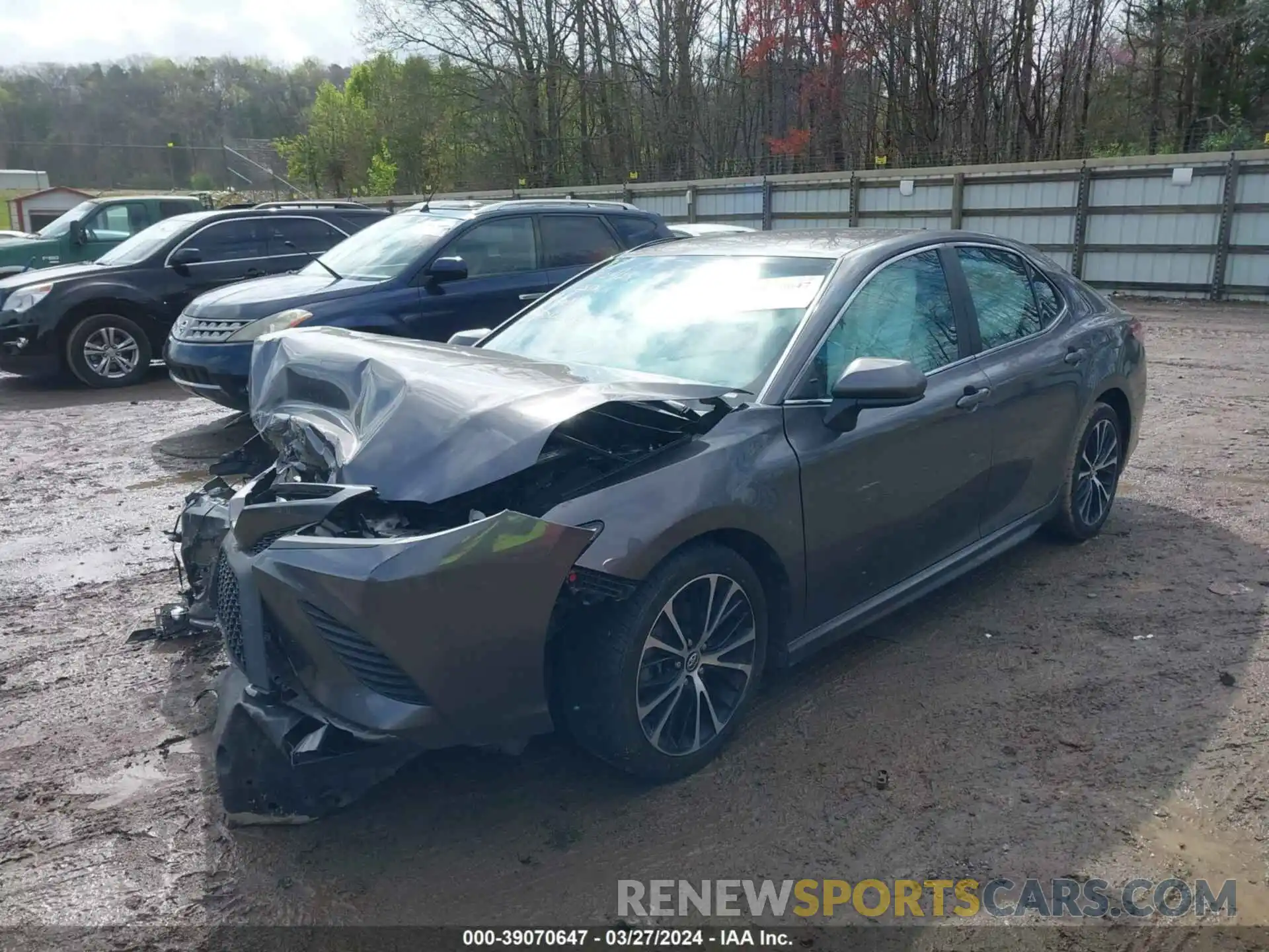 2 Photograph of a damaged car 4T1G11AK3LU345985 TOYOTA CAMRY 2020