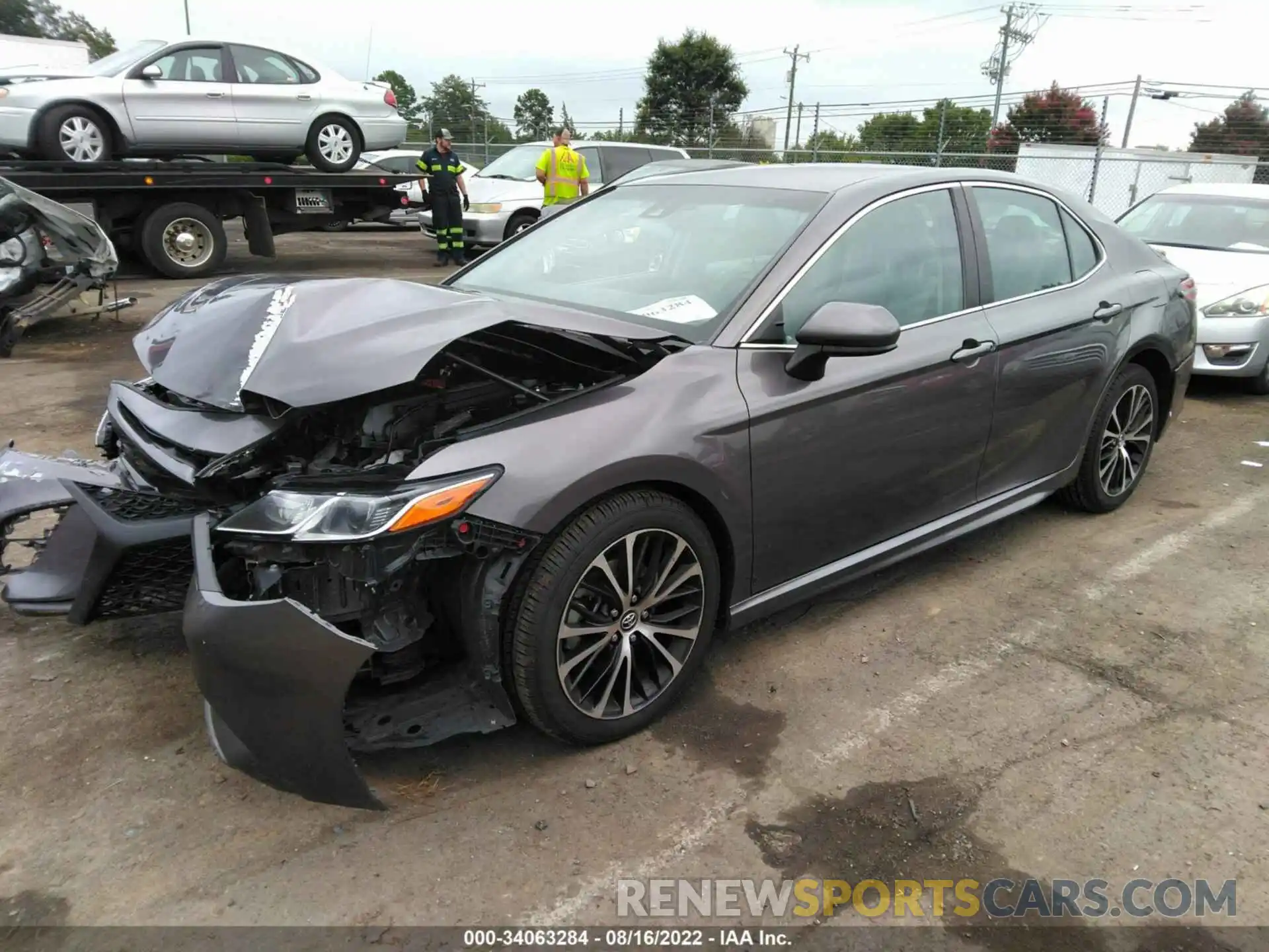 2 Photograph of a damaged car 4T1G11AK3LU346165 TOYOTA CAMRY 2020