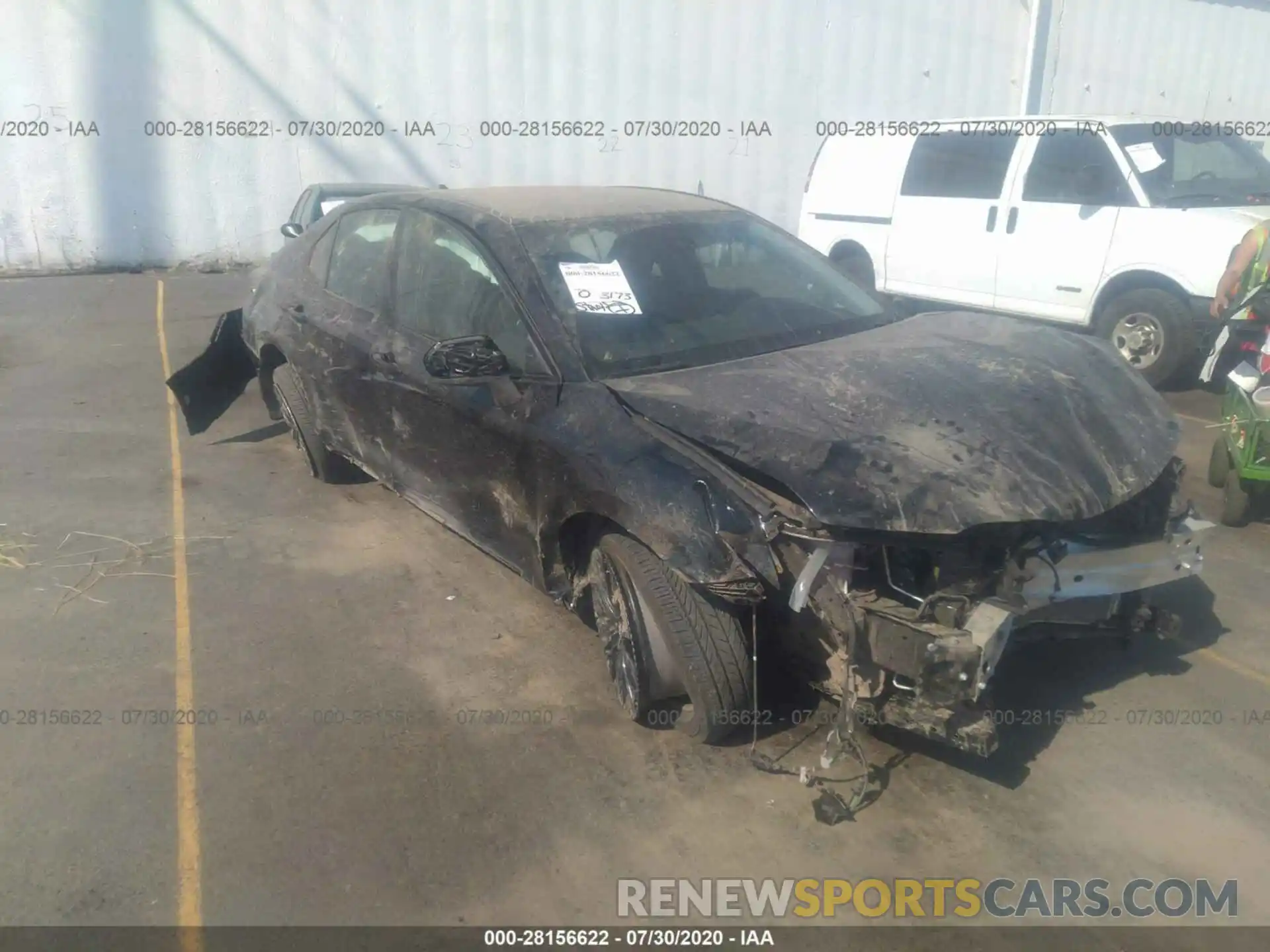 1 Photograph of a damaged car 4T1G11AK3LU346196 TOYOTA CAMRY 2020