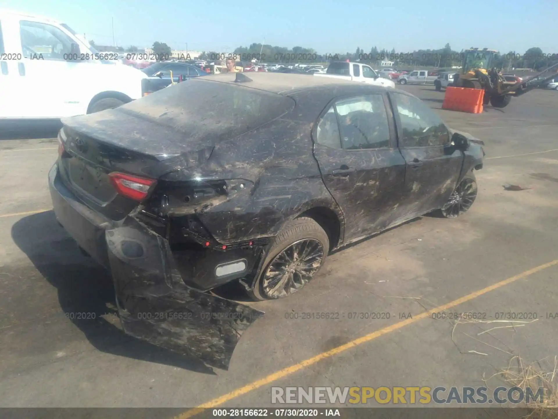 4 Photograph of a damaged car 4T1G11AK3LU346196 TOYOTA CAMRY 2020