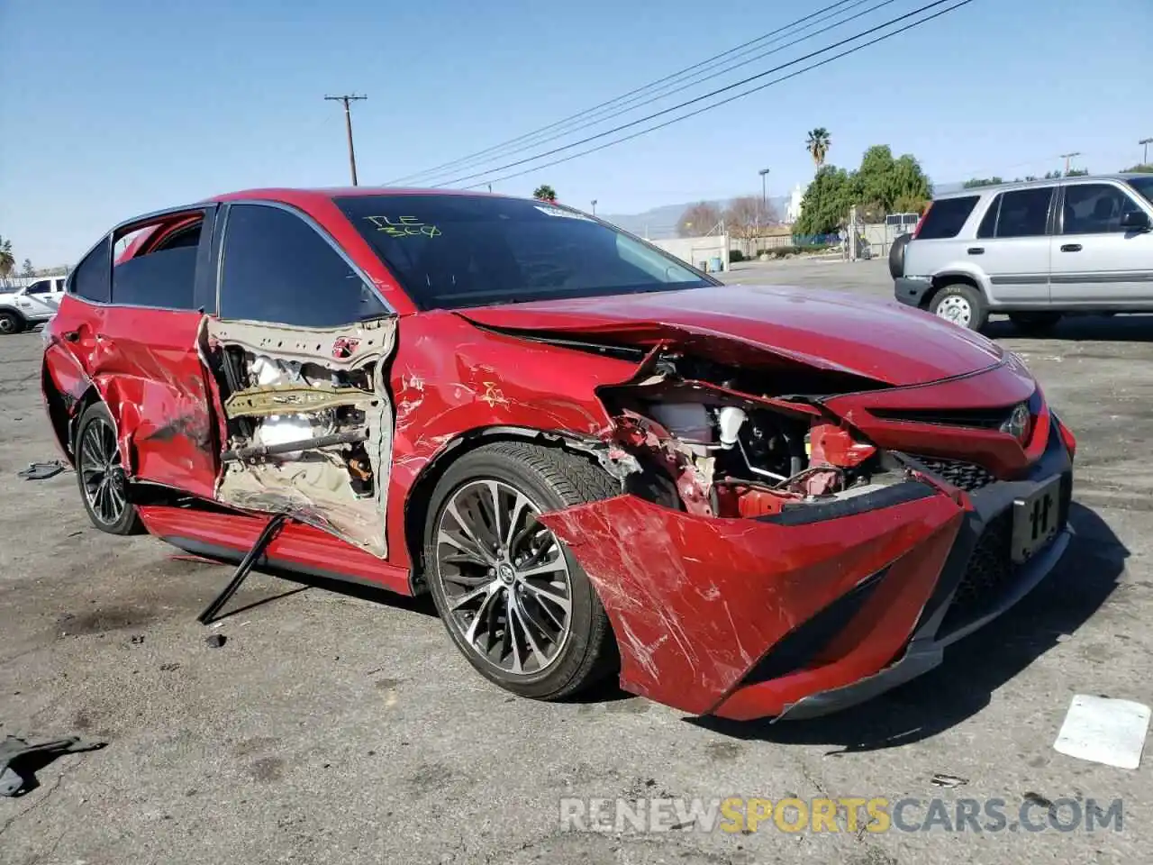 1 Photograph of a damaged car 4T1G11AK3LU347168 TOYOTA CAMRY 2020