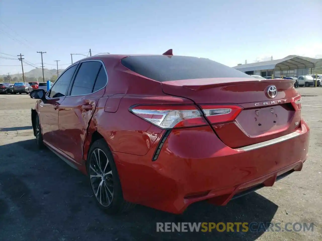 3 Photograph of a damaged car 4T1G11AK3LU347168 TOYOTA CAMRY 2020