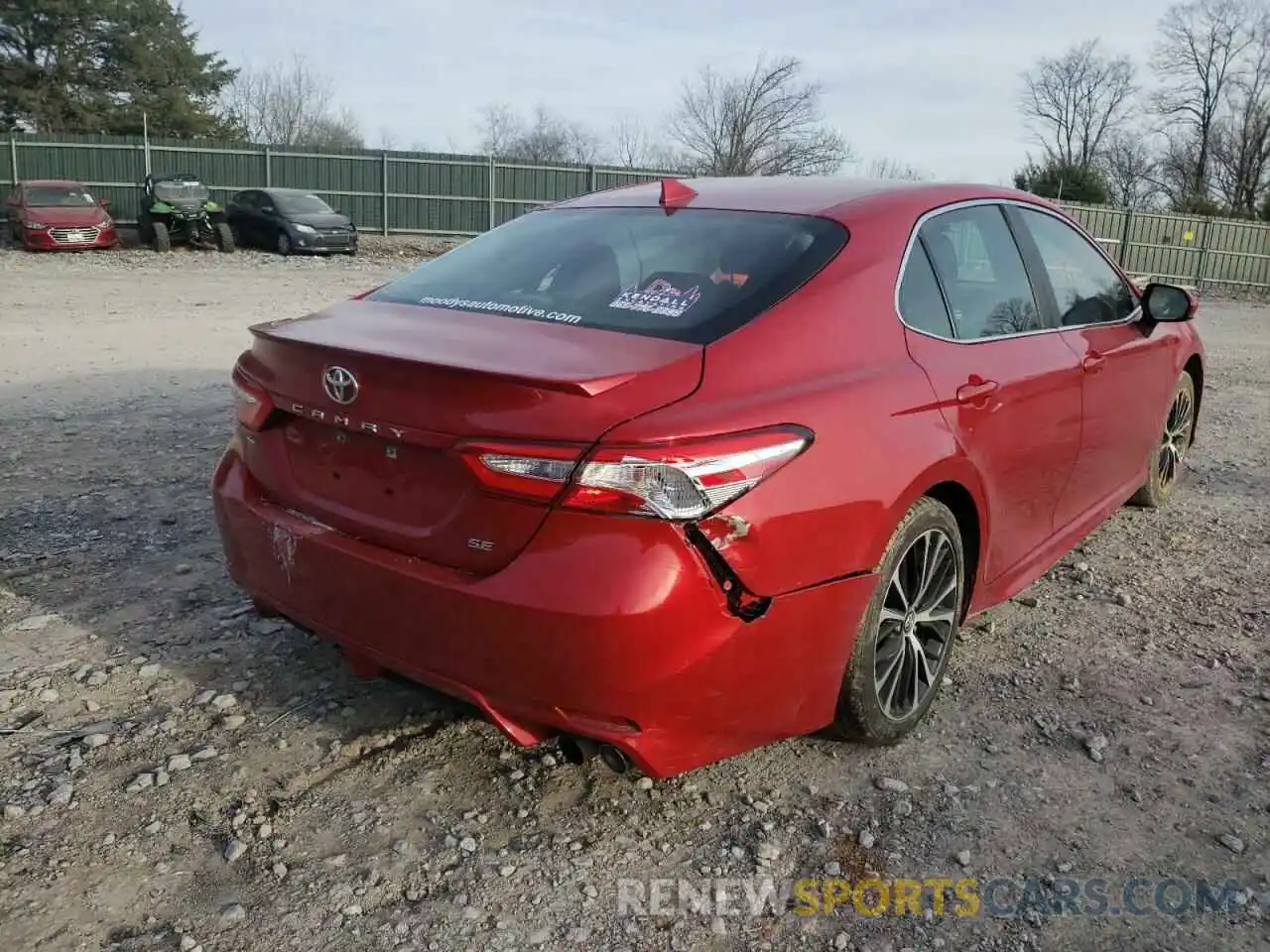 4 Photograph of a damaged car 4T1G11AK3LU349390 TOYOTA CAMRY 2020