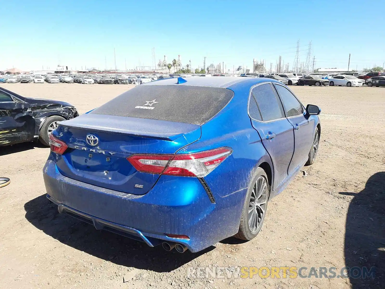 4 Photograph of a damaged car 4T1G11AK3LU349700 TOYOTA CAMRY 2020