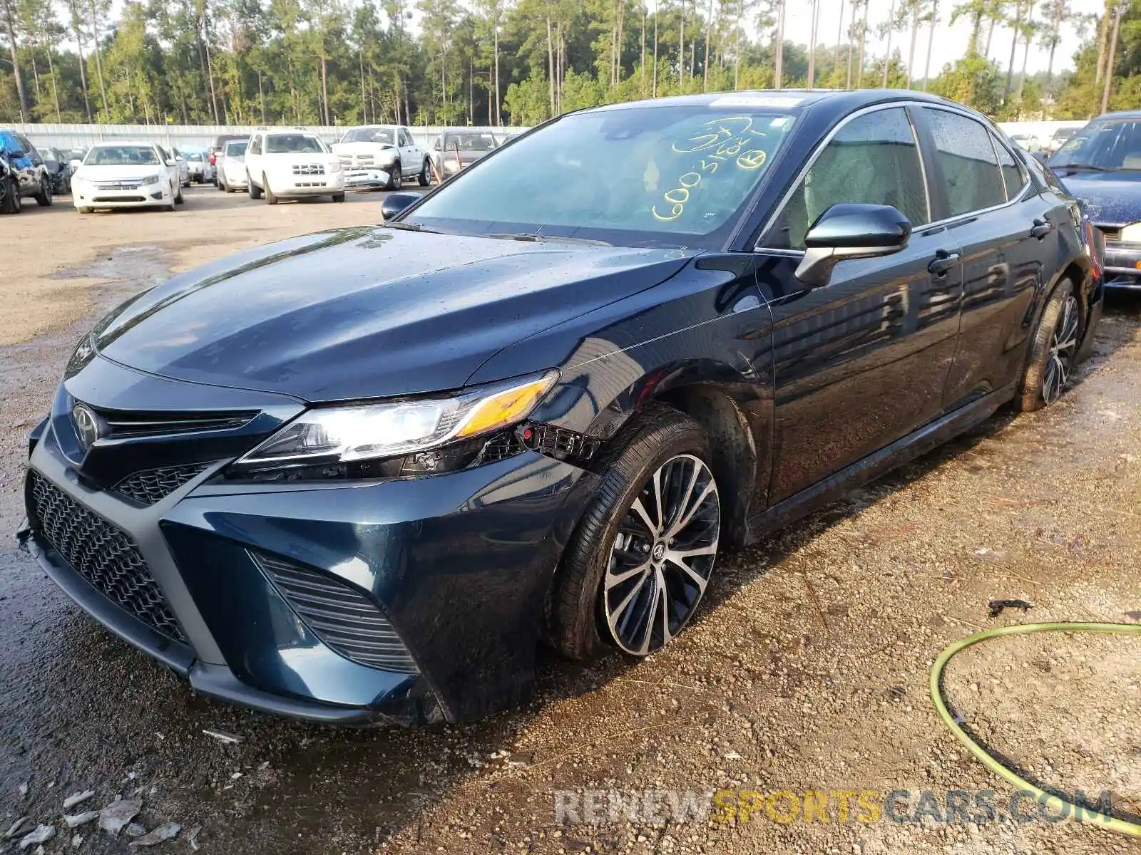 2 Photograph of a damaged car 4T1G11AK3LU349745 TOYOTA CAMRY 2020