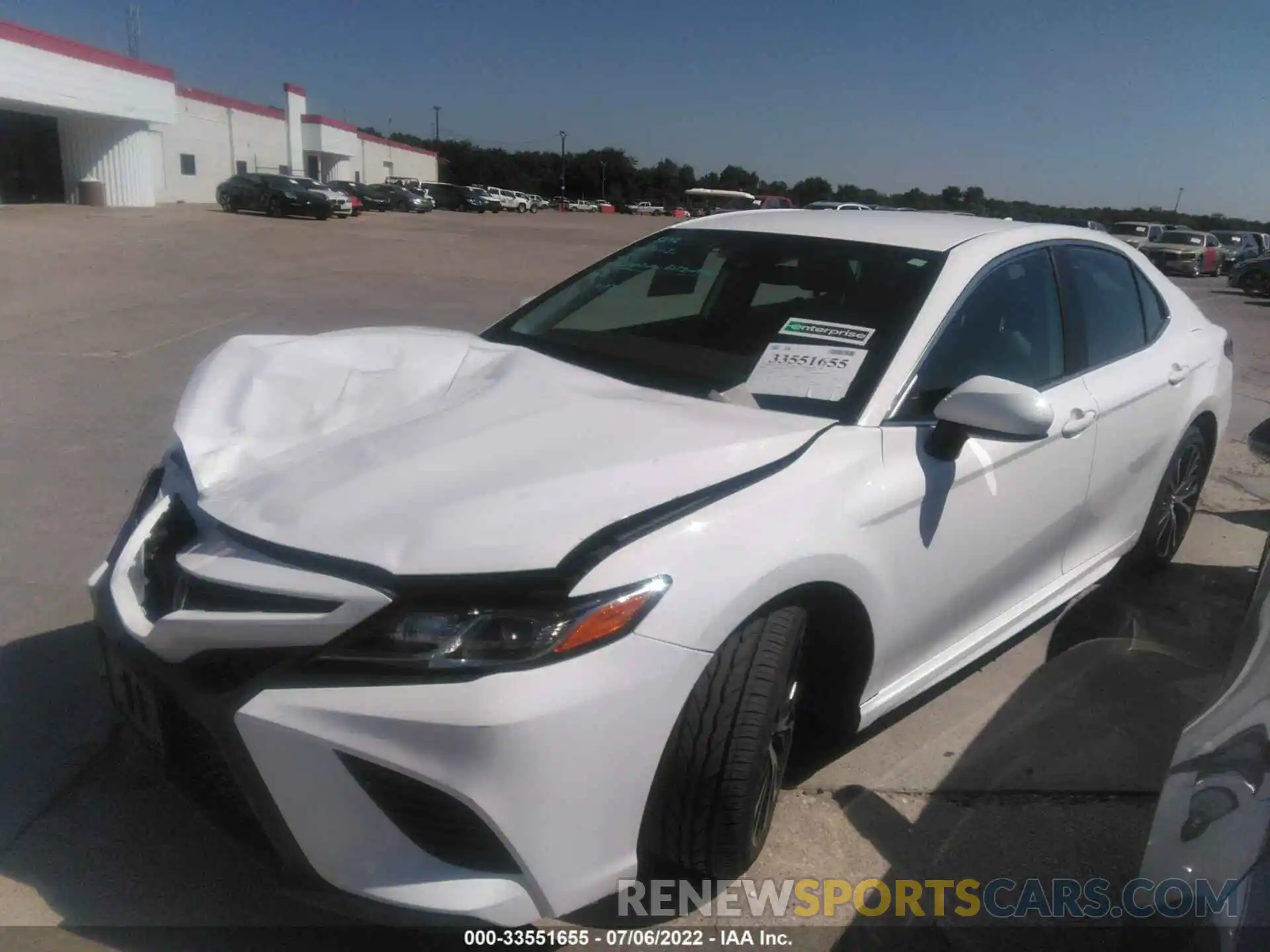 2 Photograph of a damaged car 4T1G11AK3LU353228 TOYOTA CAMRY 2020