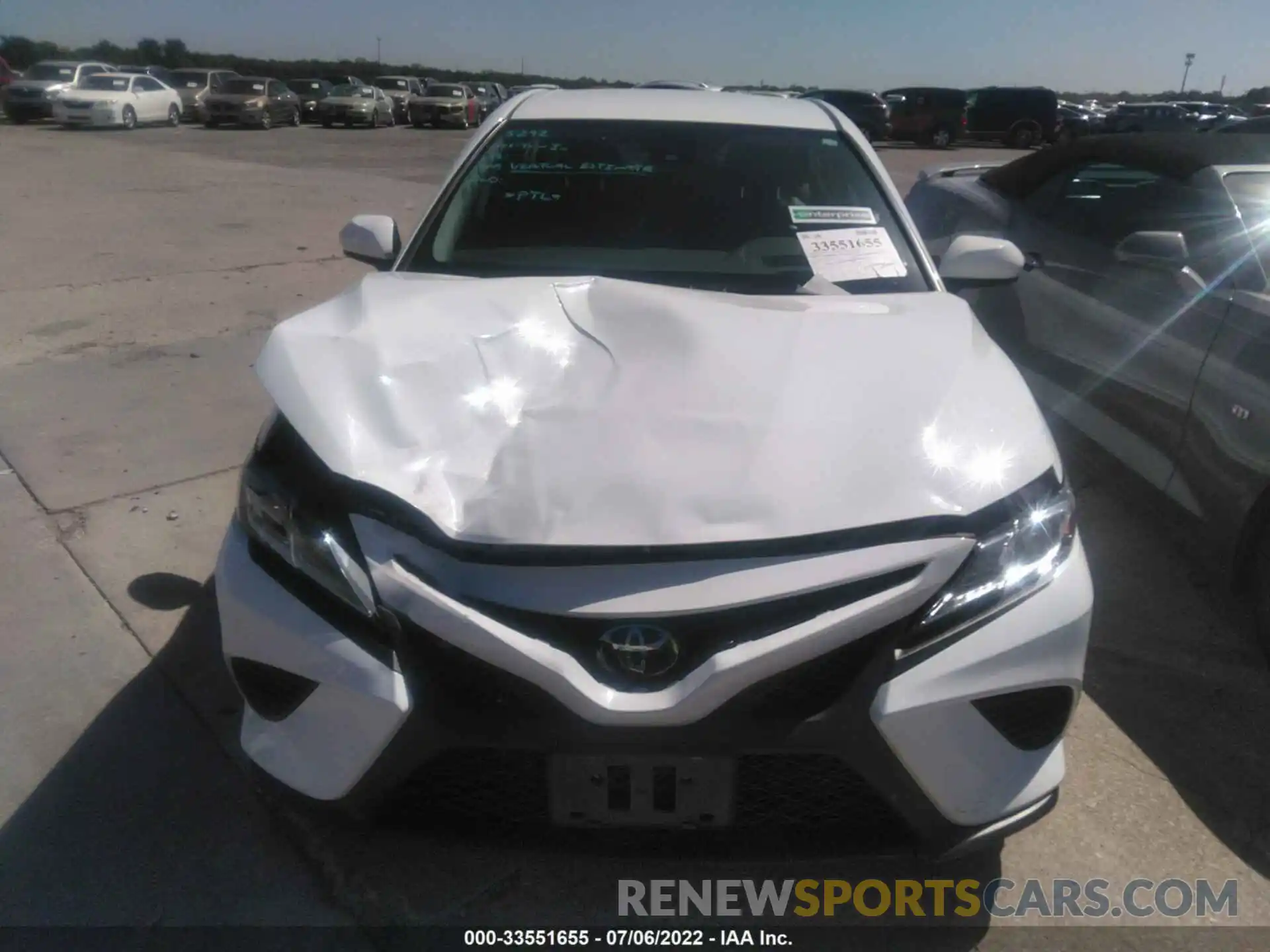 6 Photograph of a damaged car 4T1G11AK3LU353228 TOYOTA CAMRY 2020