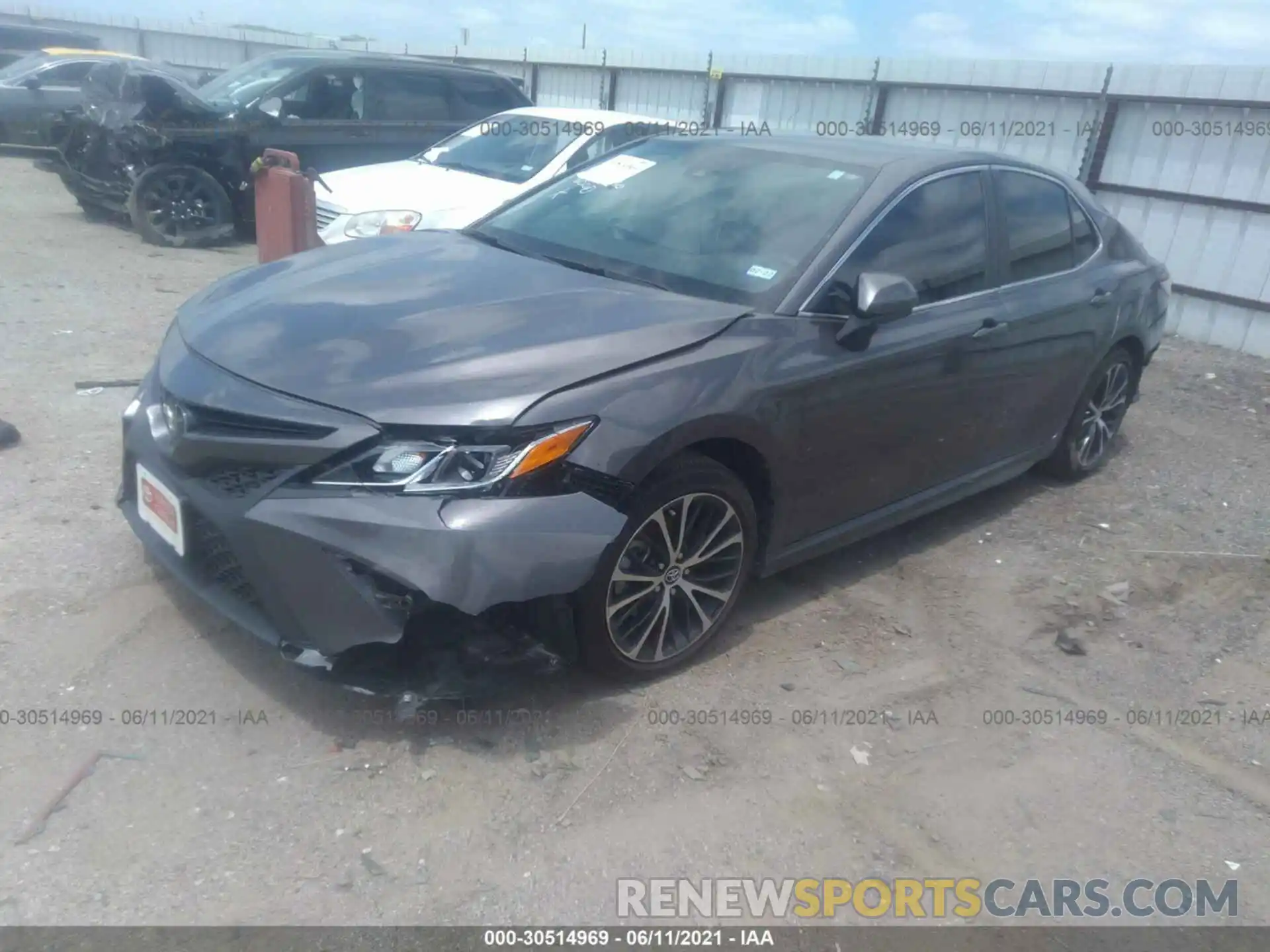 2 Photograph of a damaged car 4T1G11AK3LU354704 TOYOTA CAMRY 2020