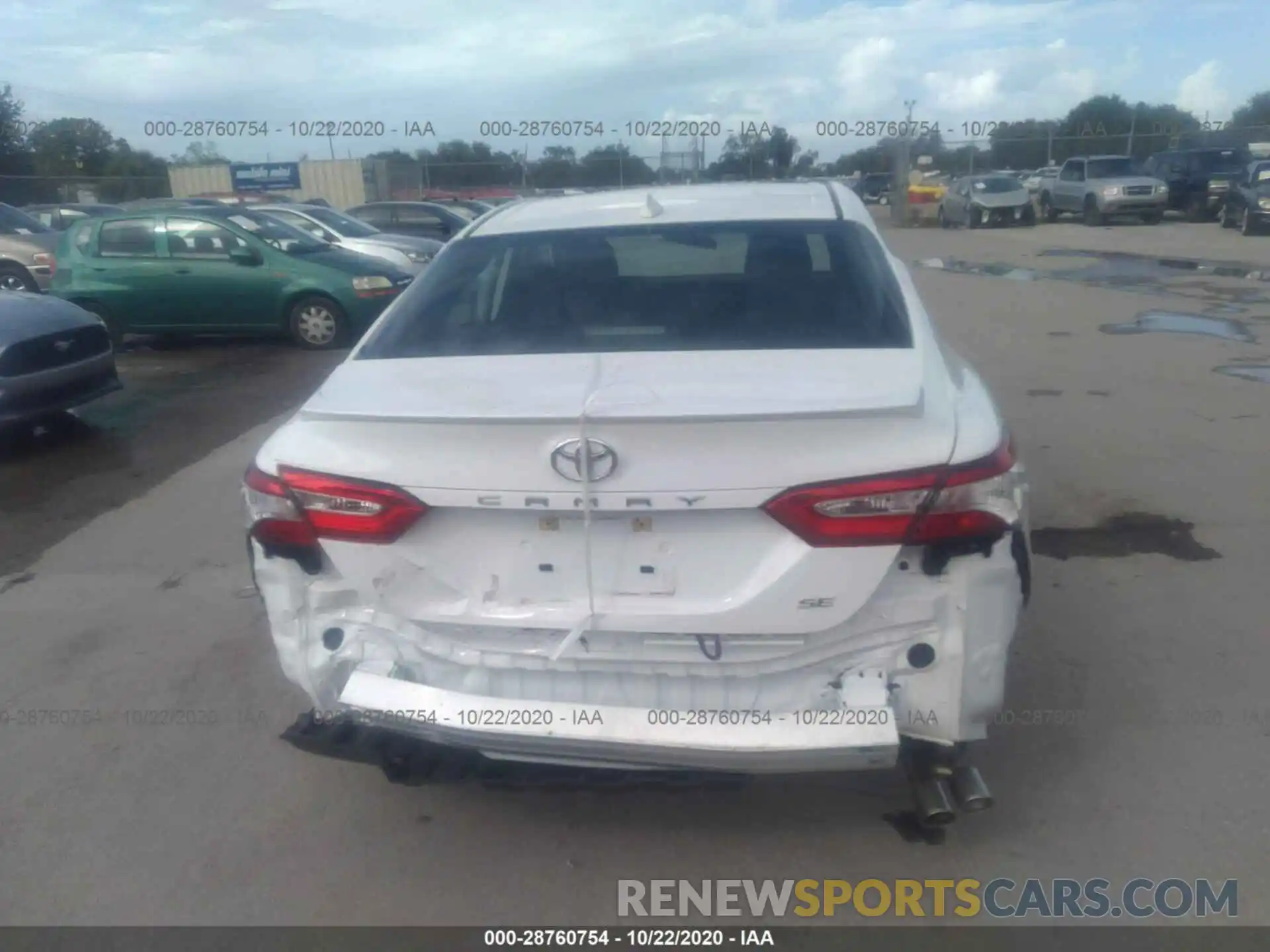 6 Photograph of a damaged car 4T1G11AK3LU357361 TOYOTA CAMRY 2020