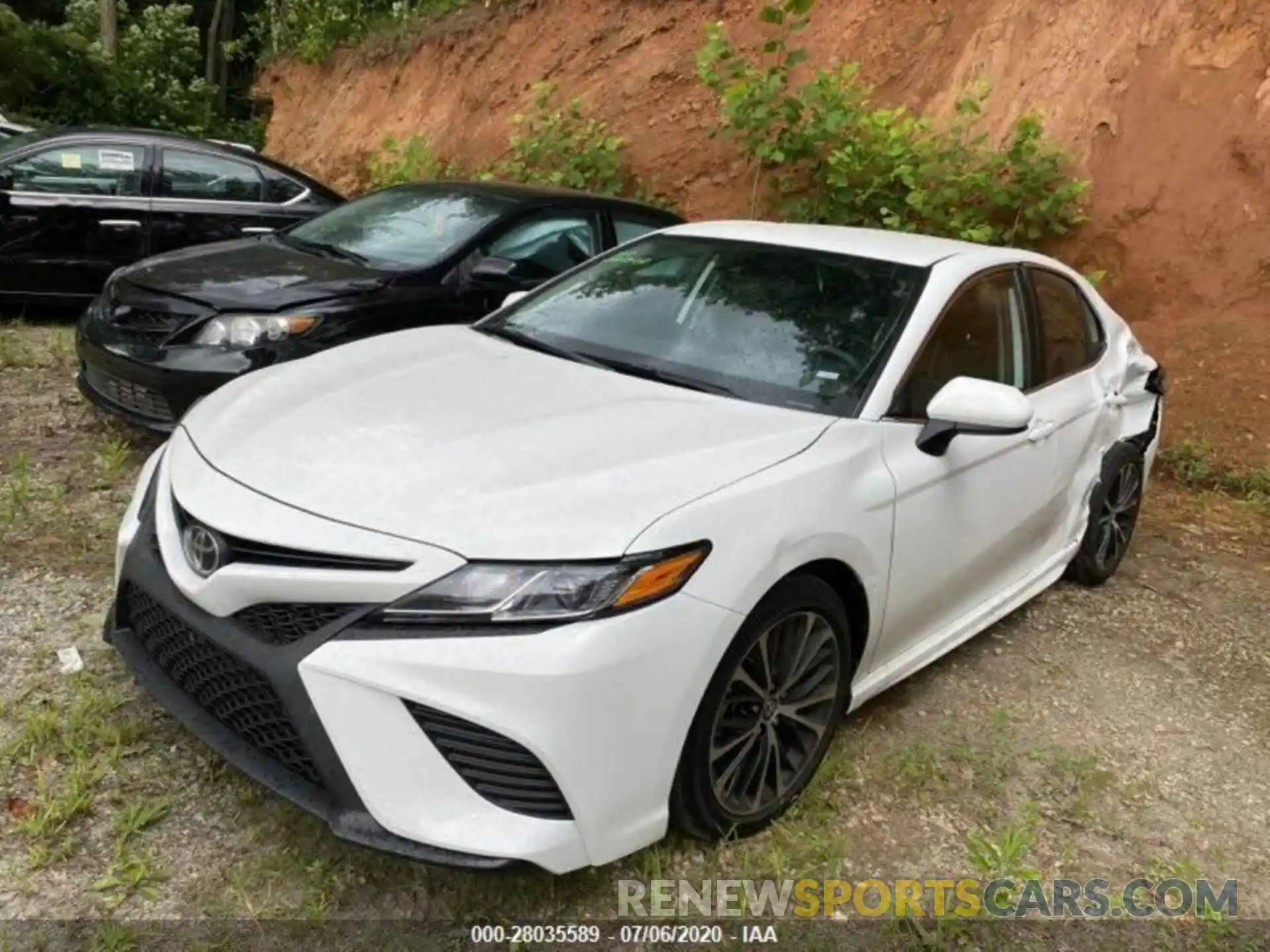 2 Photograph of a damaged car 4T1G11AK3LU358185 TOYOTA CAMRY 2020