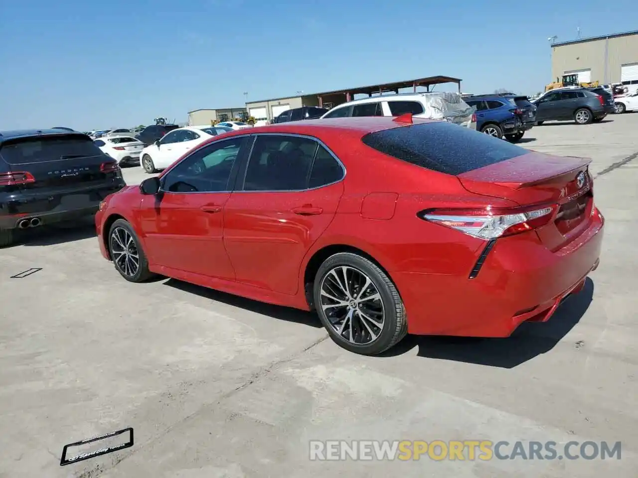 2 Photograph of a damaged car 4T1G11AK3LU360955 TOYOTA CAMRY 2020