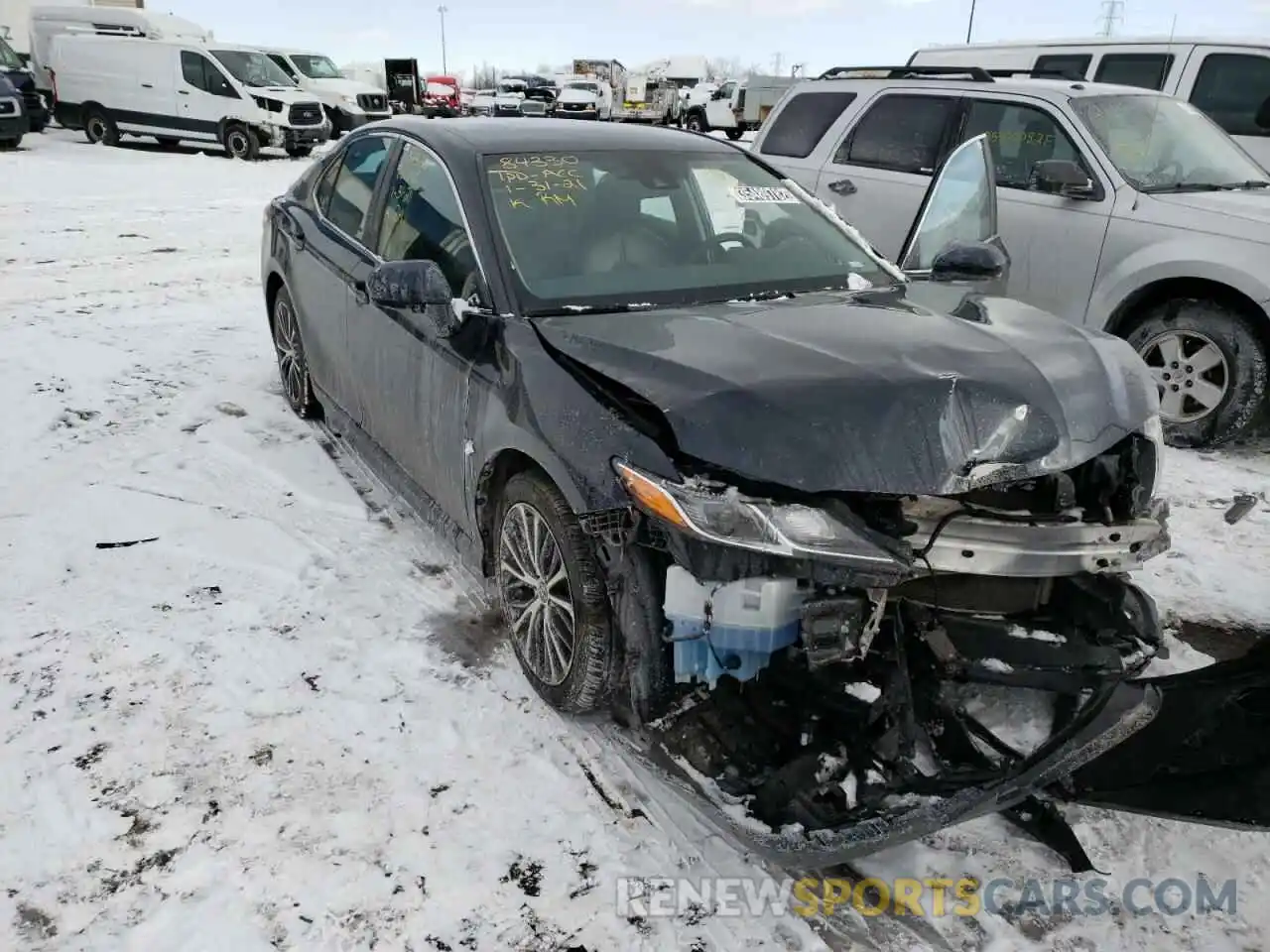 1 Photograph of a damaged car 4T1G11AK3LU362897 TOYOTA CAMRY 2020