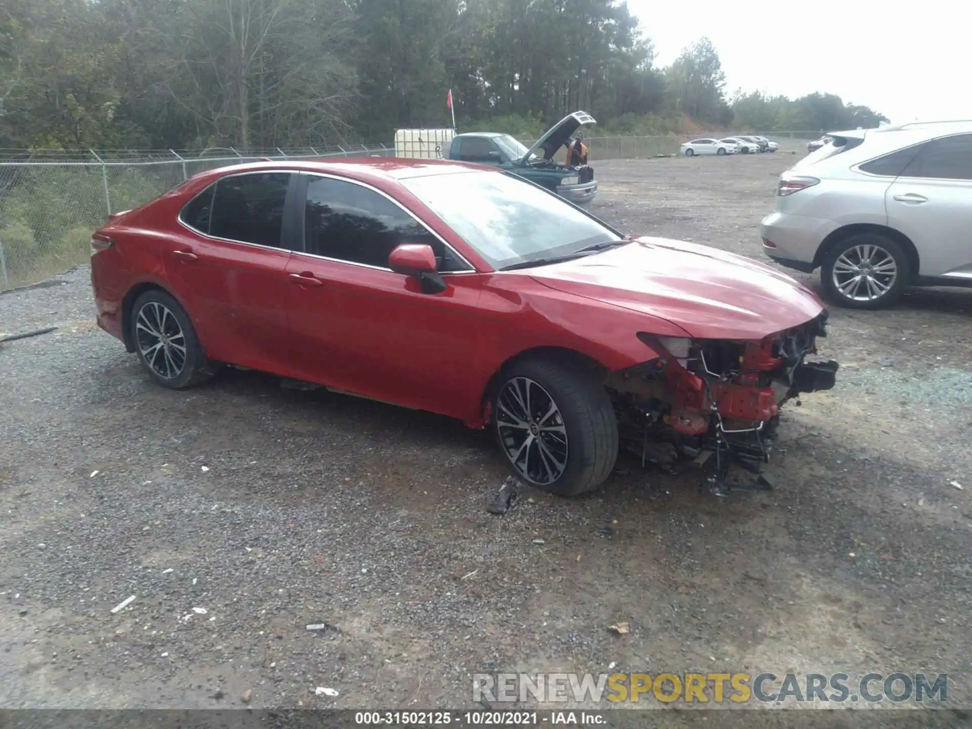 1 Photograph of a damaged car 4T1G11AK3LU363144 TOYOTA CAMRY 2020