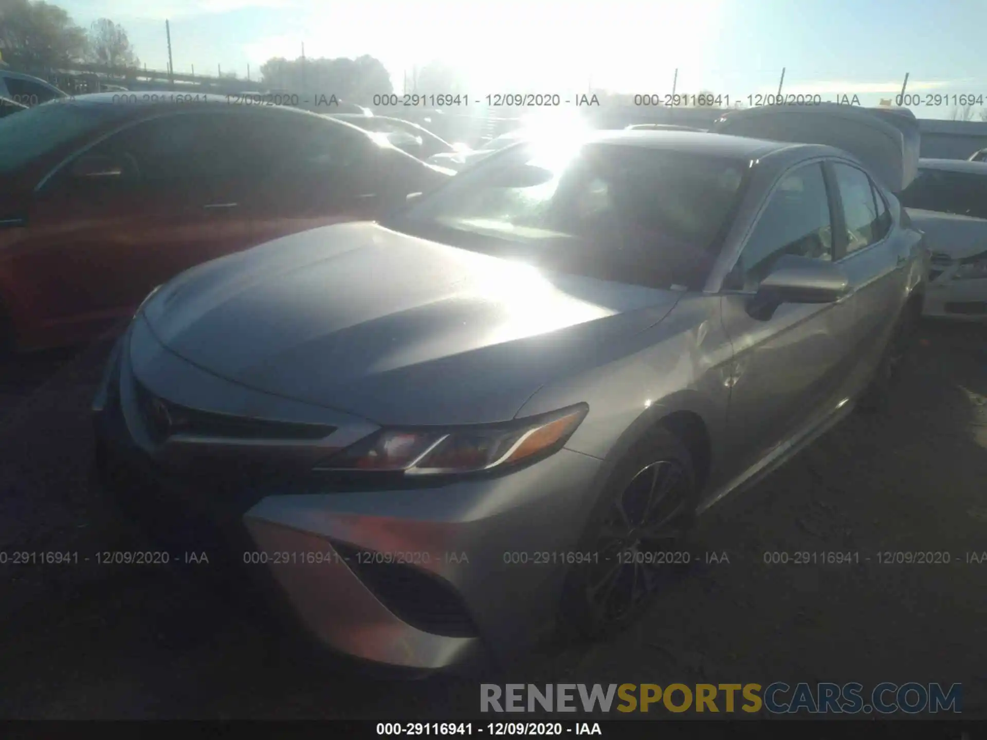 2 Photograph of a damaged car 4T1G11AK3LU364004 TOYOTA CAMRY 2020