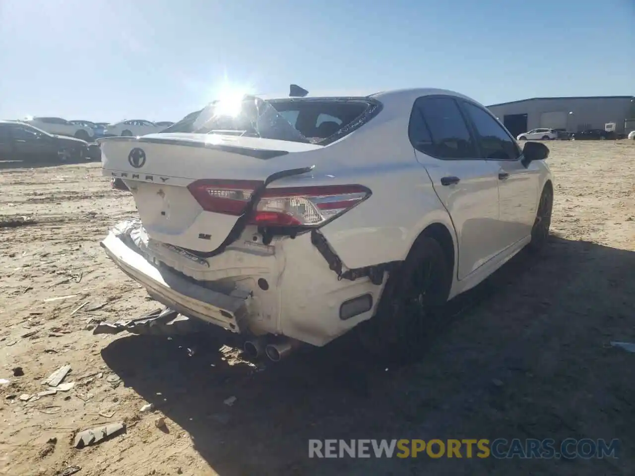 4 Photograph of a damaged car 4T1G11AK3LU366965 TOYOTA CAMRY 2020