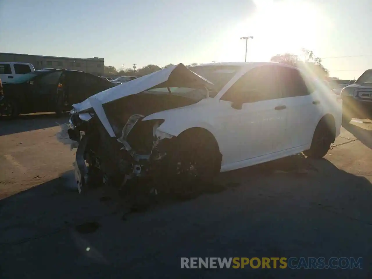 1 Photograph of a damaged car 4T1G11AK3LU370093 TOYOTA CAMRY 2020