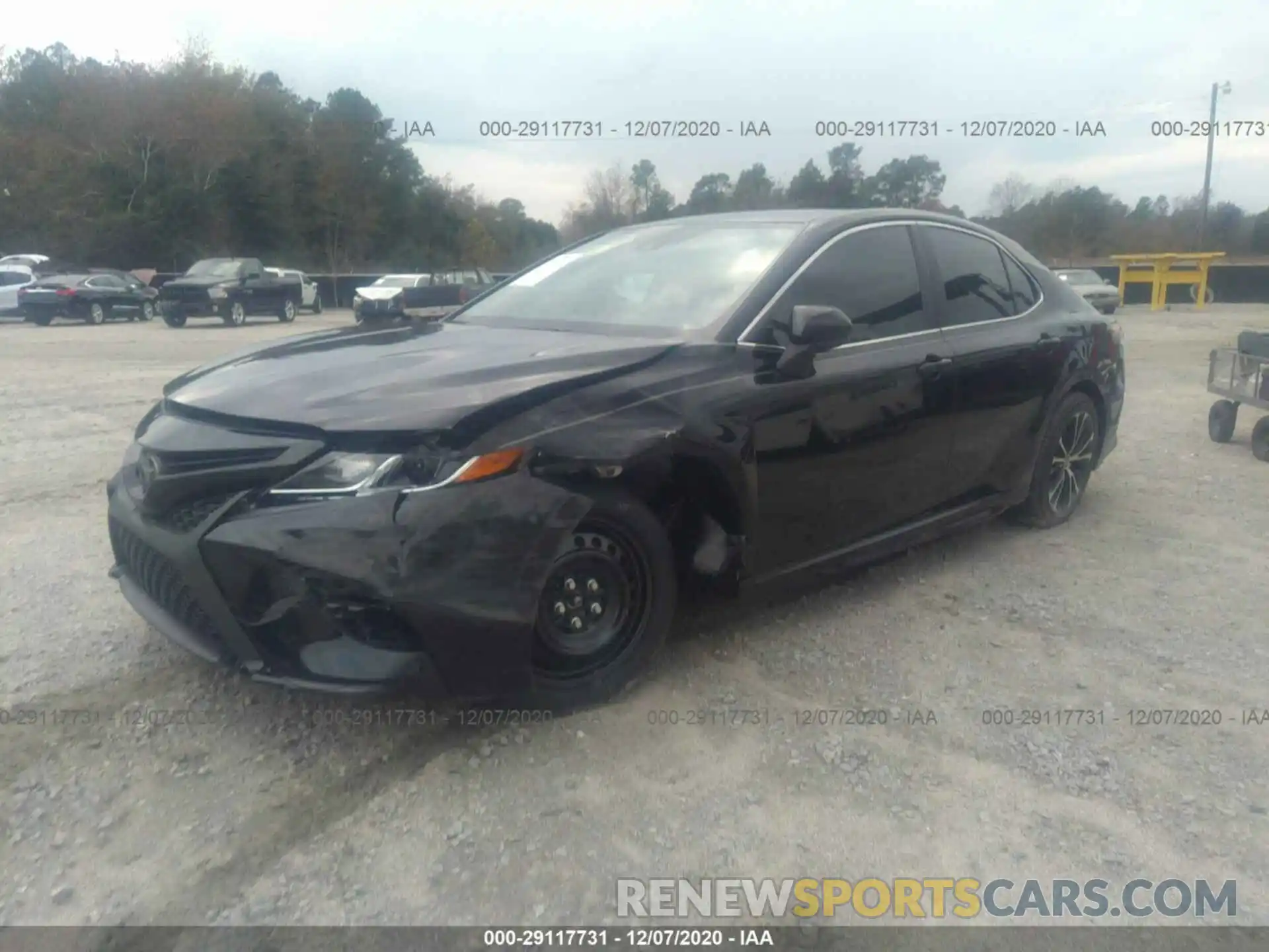 2 Photograph of a damaged car 4T1G11AK3LU370434 TOYOTA CAMRY 2020