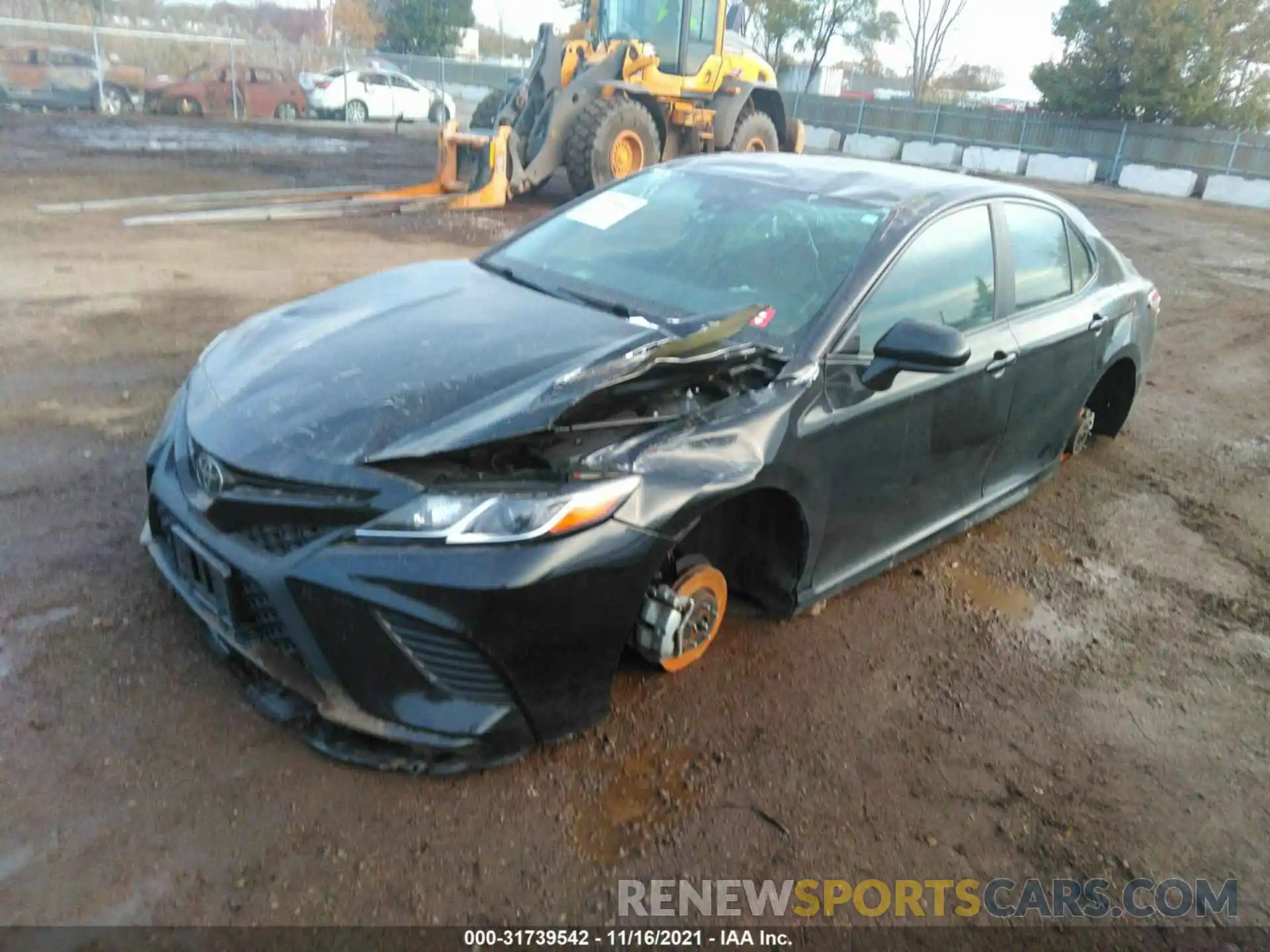 2 Photograph of a damaged car 4T1G11AK3LU372149 TOYOTA CAMRY 2020