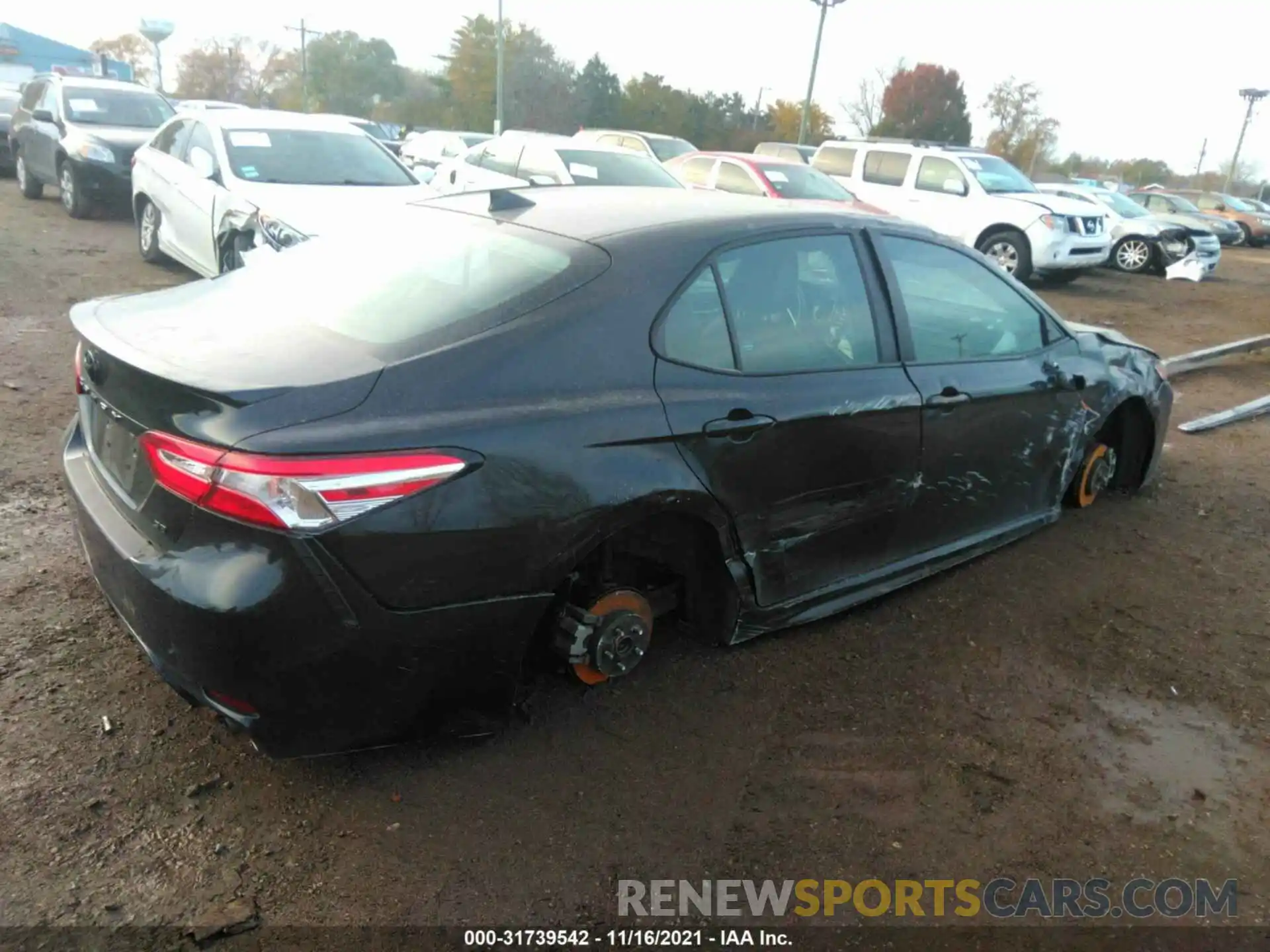 4 Photograph of a damaged car 4T1G11AK3LU372149 TOYOTA CAMRY 2020