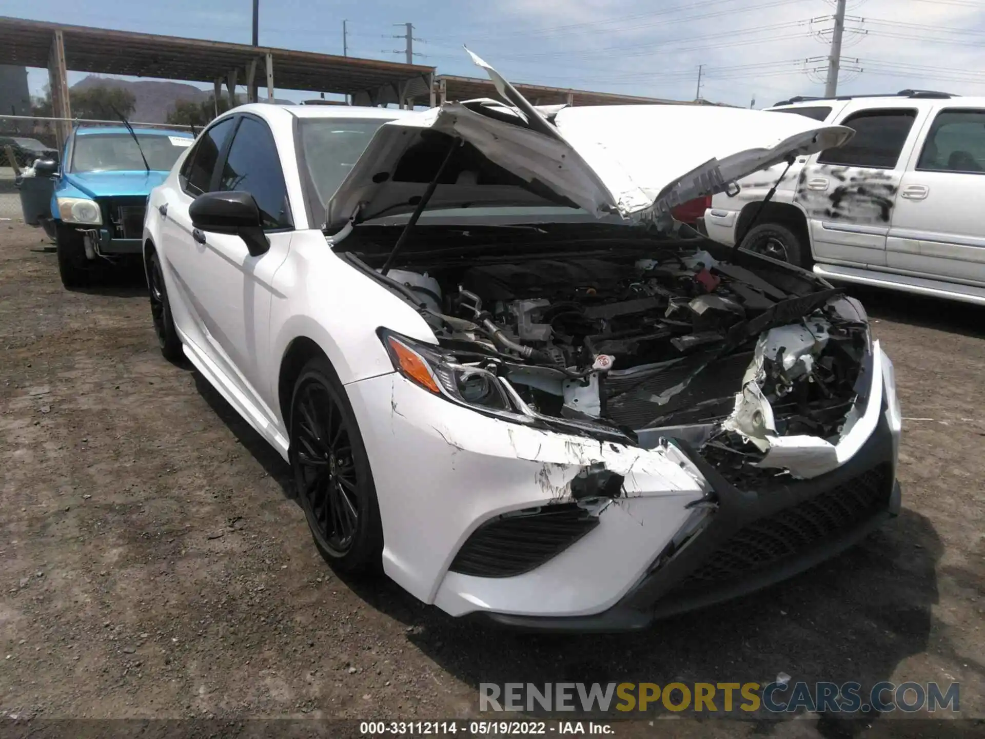 1 Photograph of a damaged car 4T1G11AK3LU373334 TOYOTA CAMRY 2020