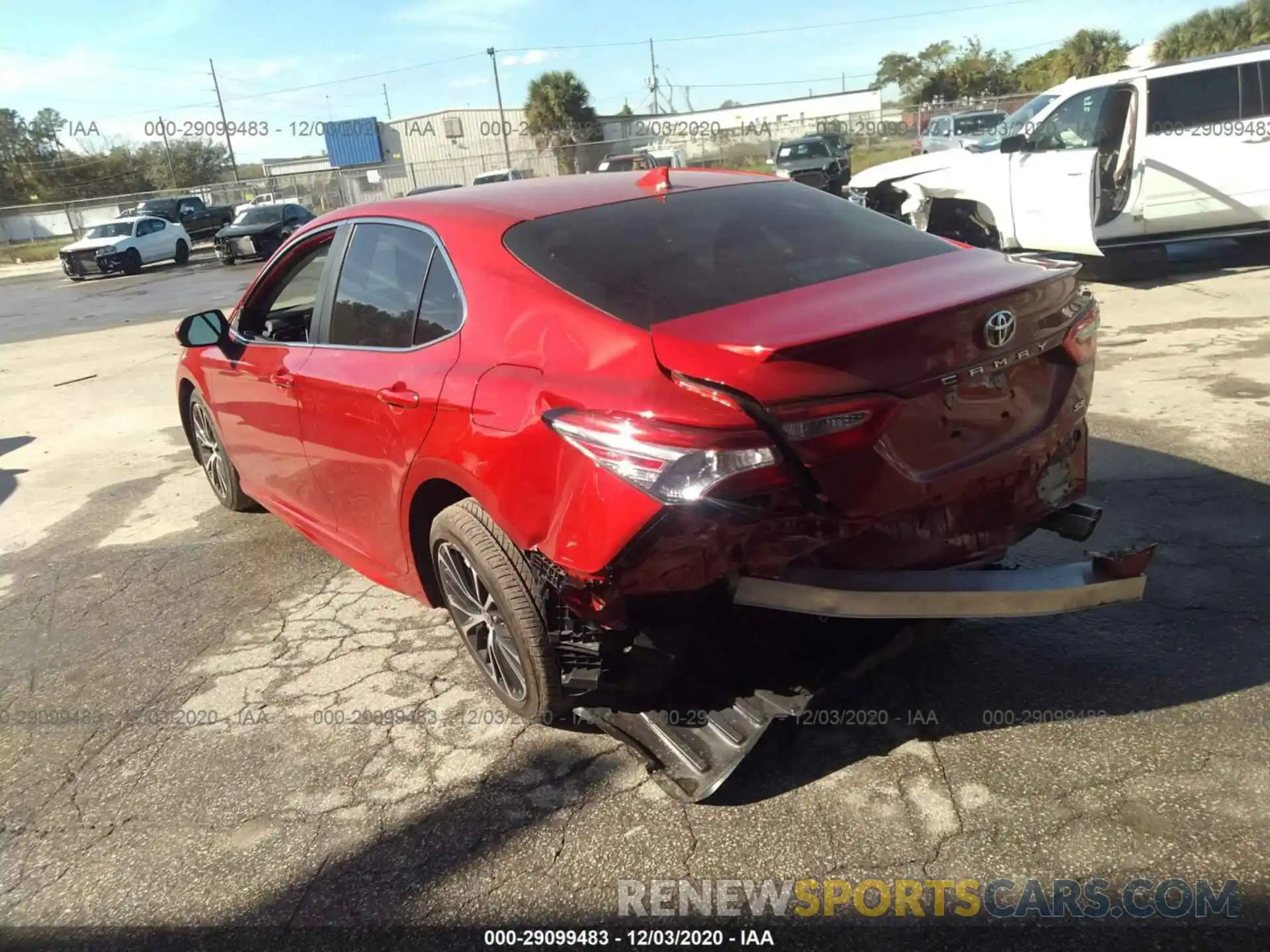 3 Photograph of a damaged car 4T1G11AK3LU374001 TOYOTA CAMRY 2020