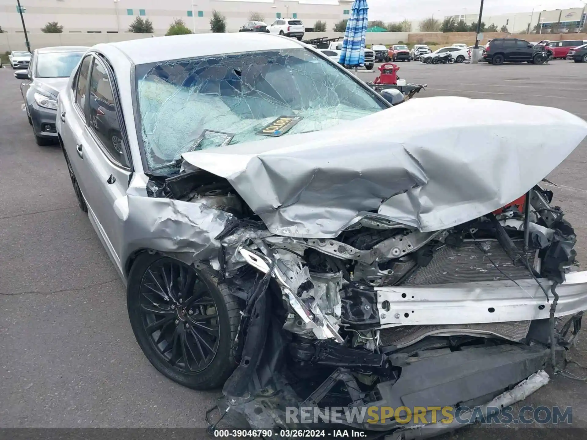 6 Photograph of a damaged car 4T1G11AK3LU376380 TOYOTA CAMRY 2020