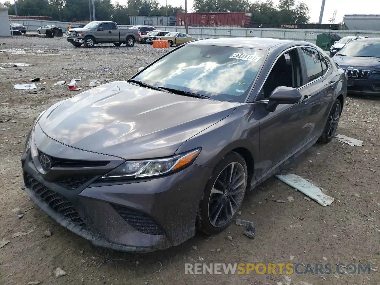 2 Photograph of a damaged car 4T1G11AK3LU378808 TOYOTA CAMRY 2020