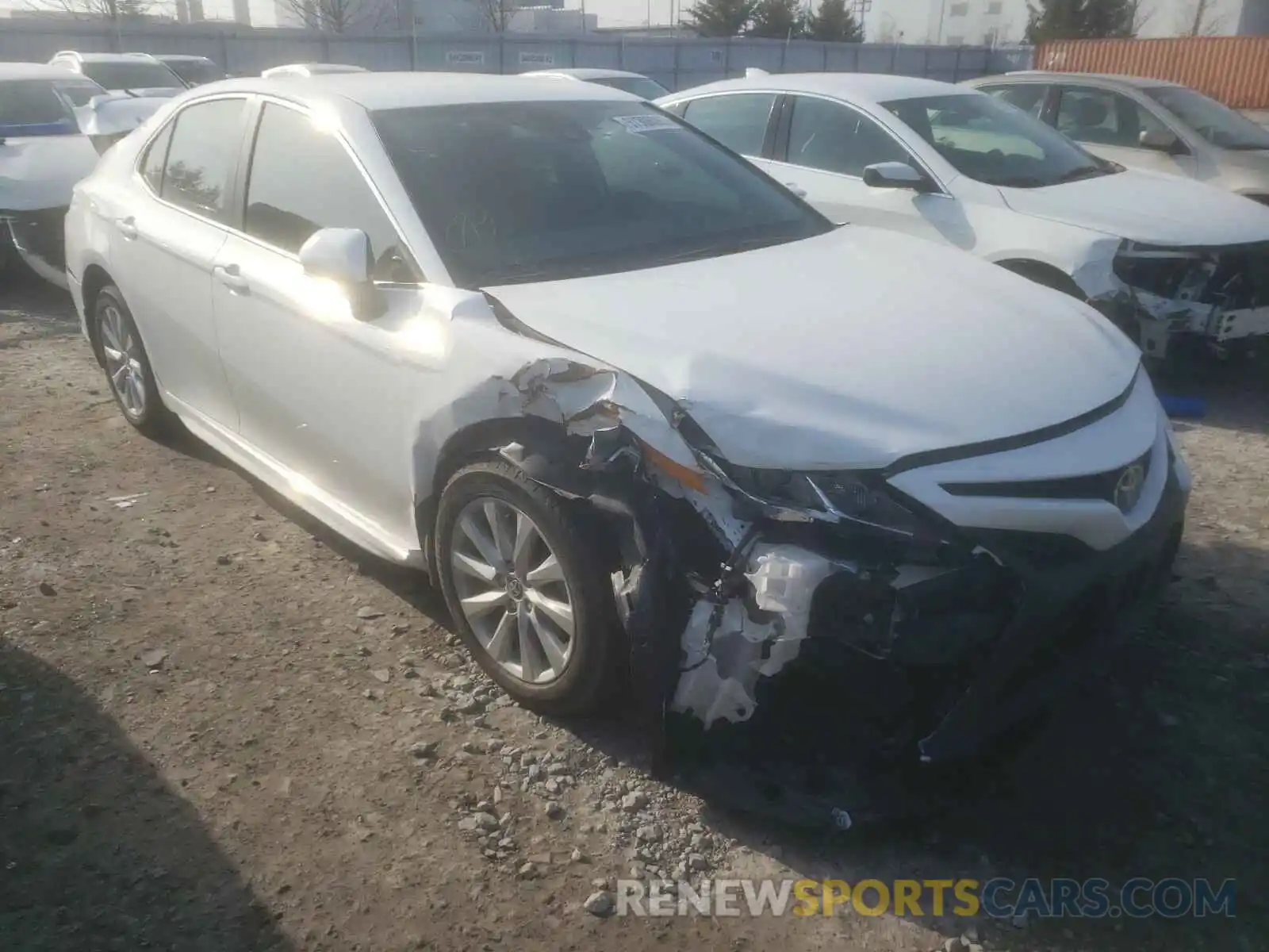 1 Photograph of a damaged car 4T1G11AK3LU380168 TOYOTA CAMRY 2020