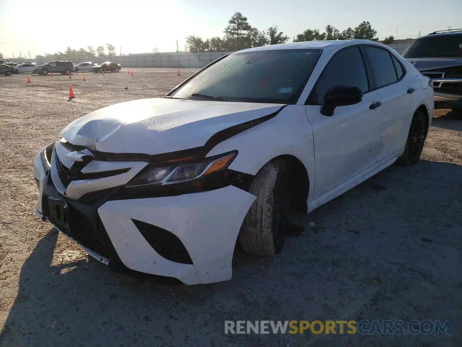 2 Photograph of a damaged car 4T1G11AK3LU382759 TOYOTA CAMRY 2020