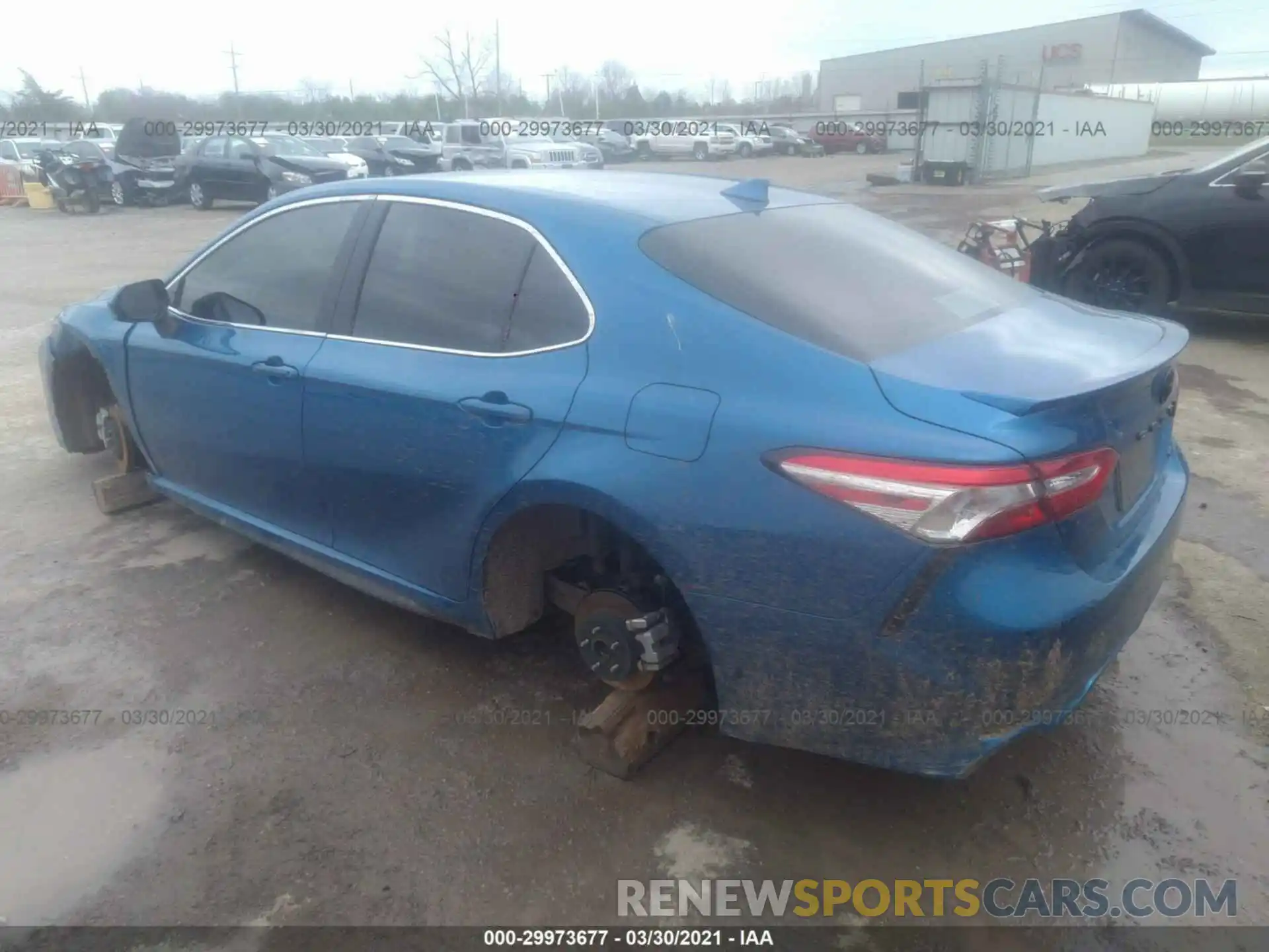 3 Photograph of a damaged car 4T1G11AK3LU384950 TOYOTA CAMRY 2020