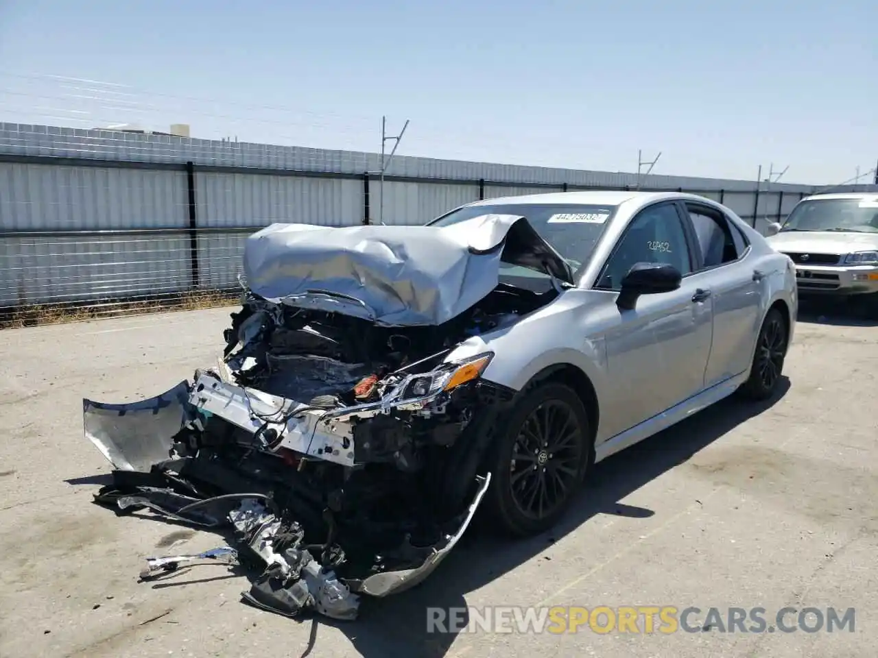 2 Photograph of a damaged car 4T1G11AK3LU385175 TOYOTA CAMRY 2020