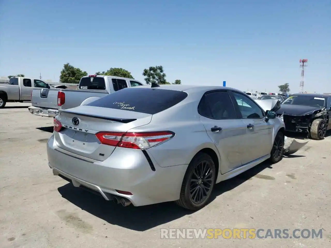 4 Photograph of a damaged car 4T1G11AK3LU385175 TOYOTA CAMRY 2020