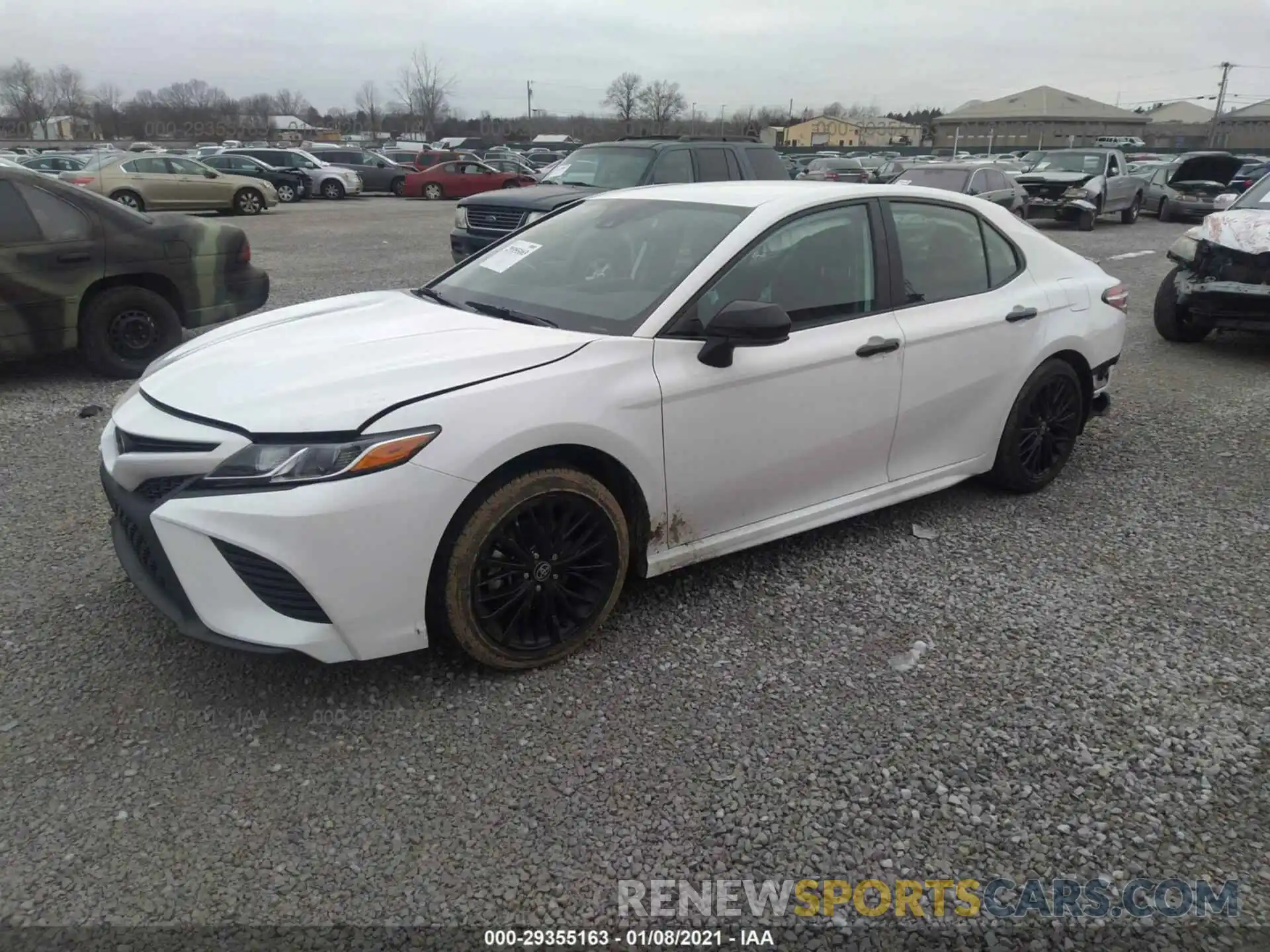 2 Photograph of a damaged car 4T1G11AK3LU388433 TOYOTA CAMRY 2020