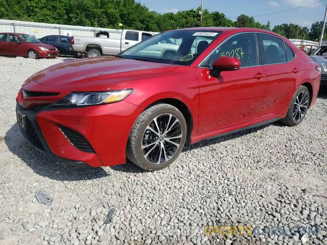 2 Photograph of a damaged car 4T1G11AK3LU389288 TOYOTA CAMRY 2020