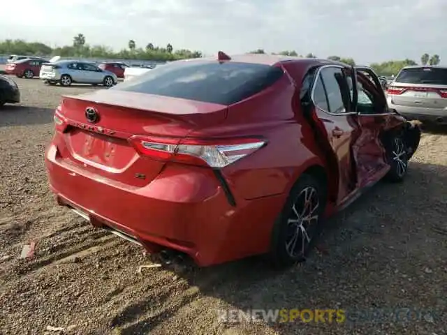 4 Photograph of a damaged car 4T1G11AK3LU395902 TOYOTA CAMRY 2020