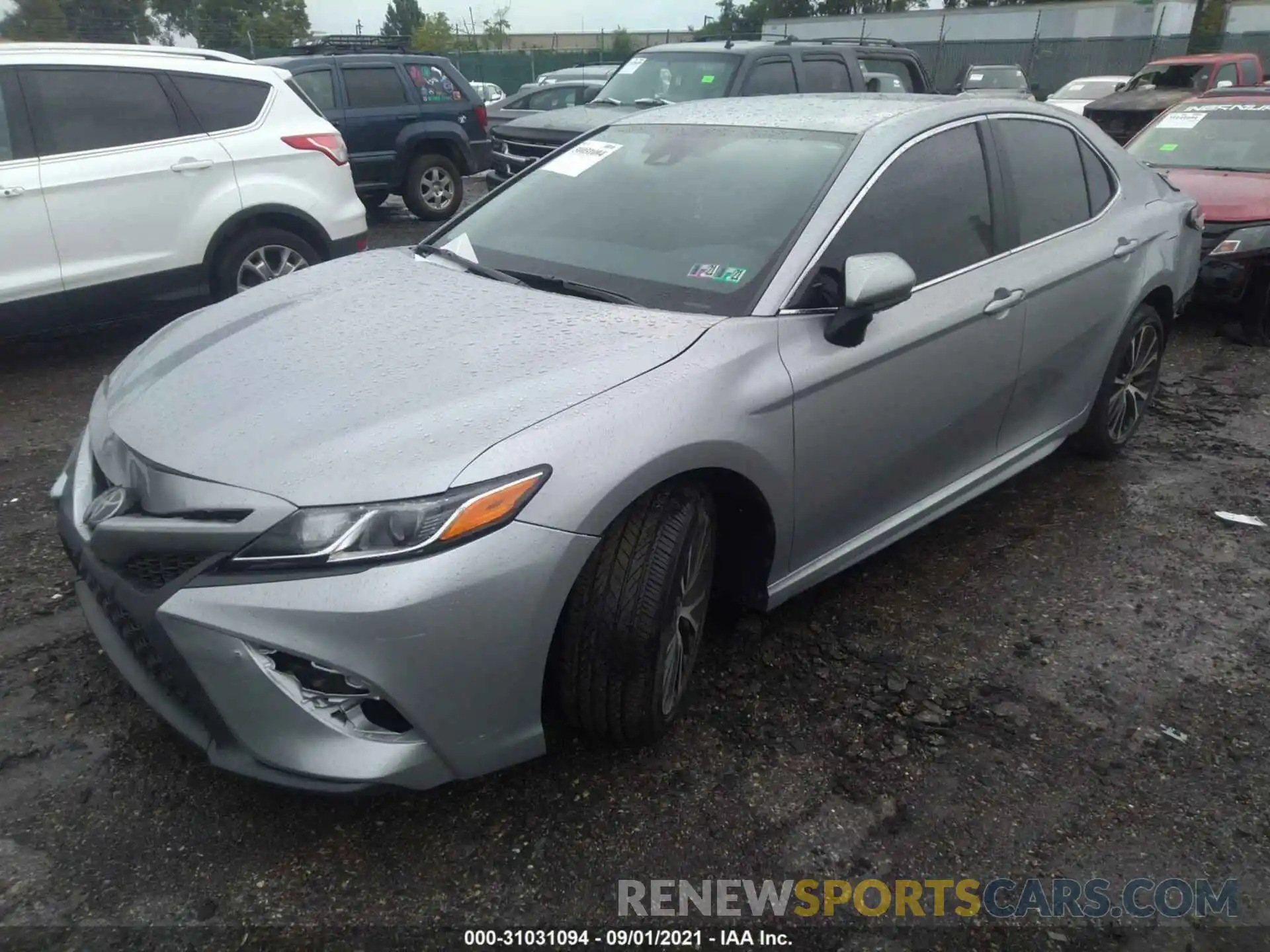 2 Photograph of a damaged car 4T1G11AK3LU396693 TOYOTA CAMRY 2020