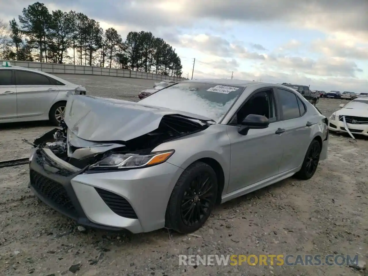 2 Photograph of a damaged car 4T1G11AK3LU397133 TOYOTA CAMRY 2020