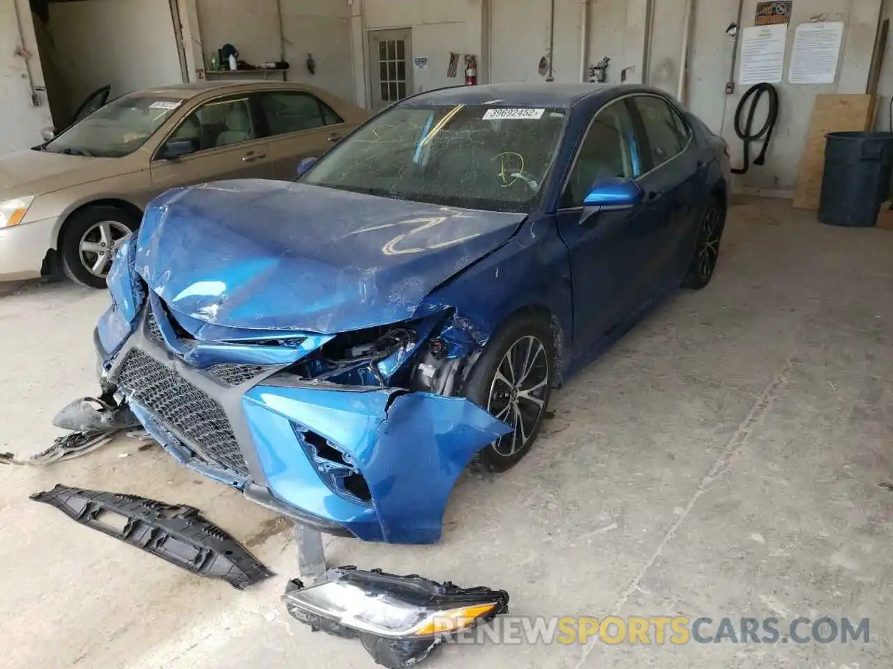 2 Photograph of a damaged car 4T1G11AK3LU397553 TOYOTA CAMRY 2020