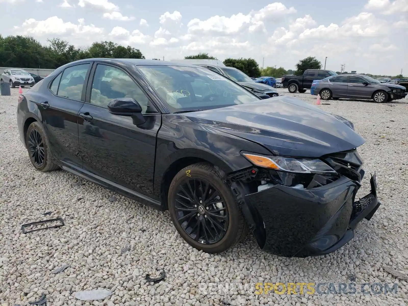 1 Photograph of a damaged car 4T1G11AK3LU397830 TOYOTA CAMRY 2020